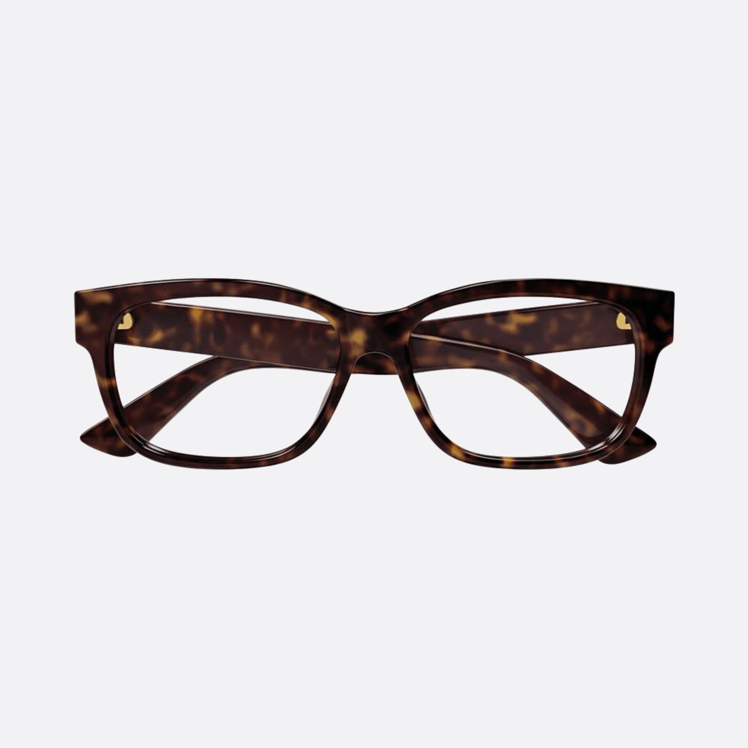 Gucci 55mm Havana Geometric Woman Eyeglasses - Main View