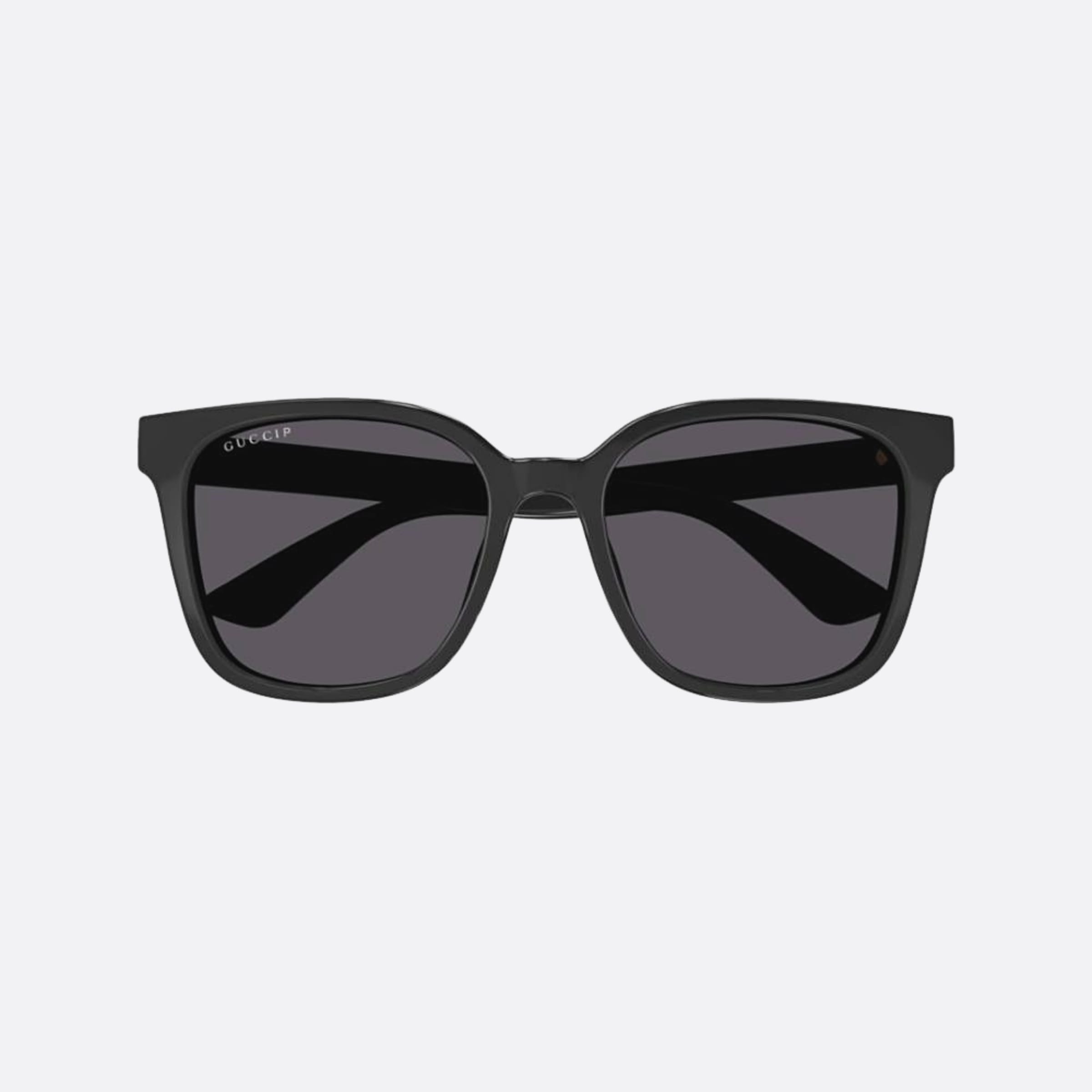 Gucci 56mm Gg1346sk Black Squared Polarized Man Sunglasses - Main View