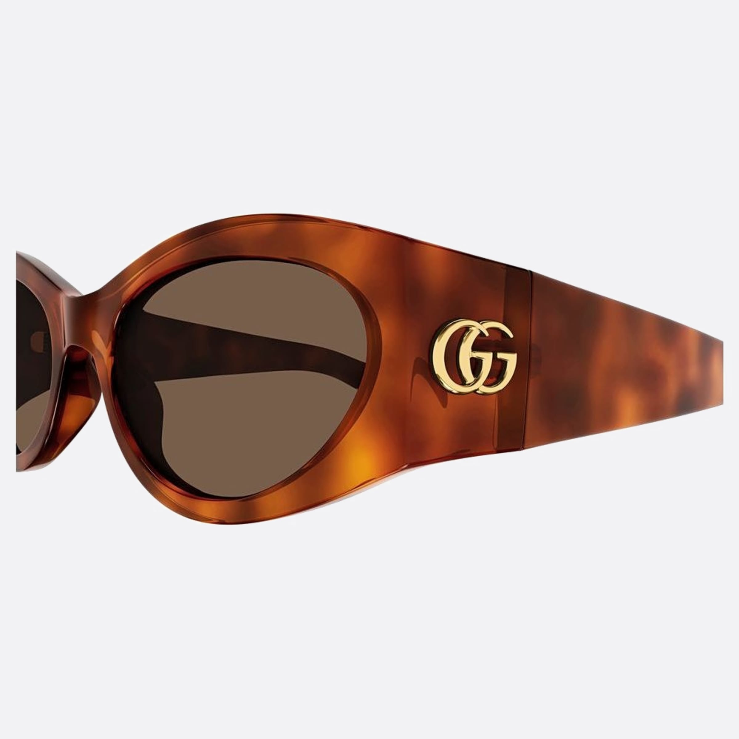 Gucci 53mm Bre Havana Cat Eye Woman Sunglasses - Detail View