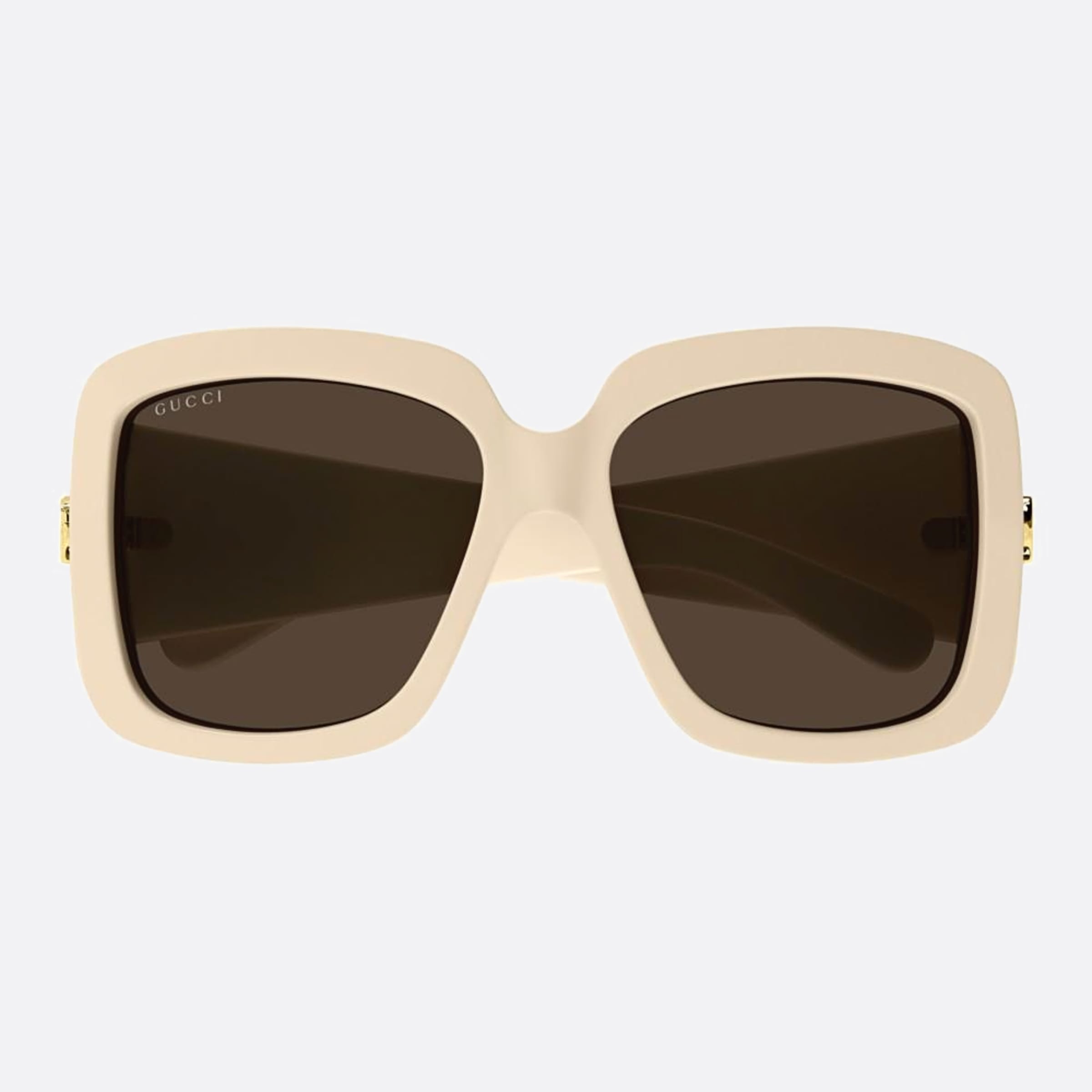 Gucci 55mm Dro White Squared Women Sunglasses - Main View