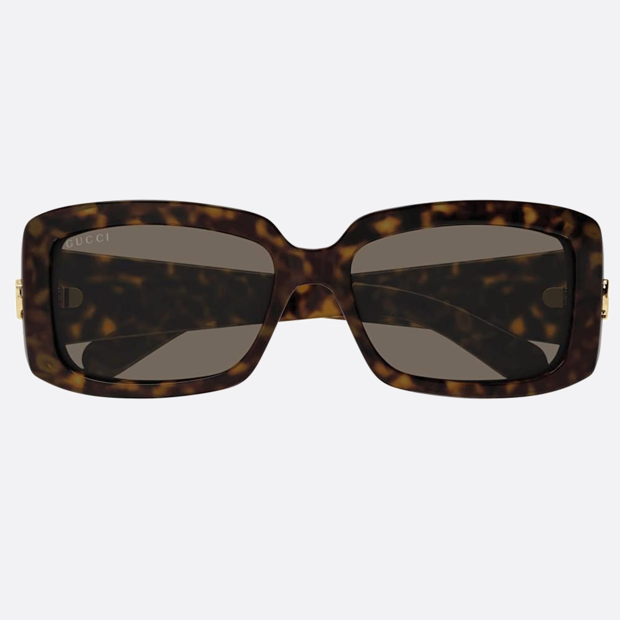 Gucci 54mm Bre Havana Squared Woman Sunglasses - Main View