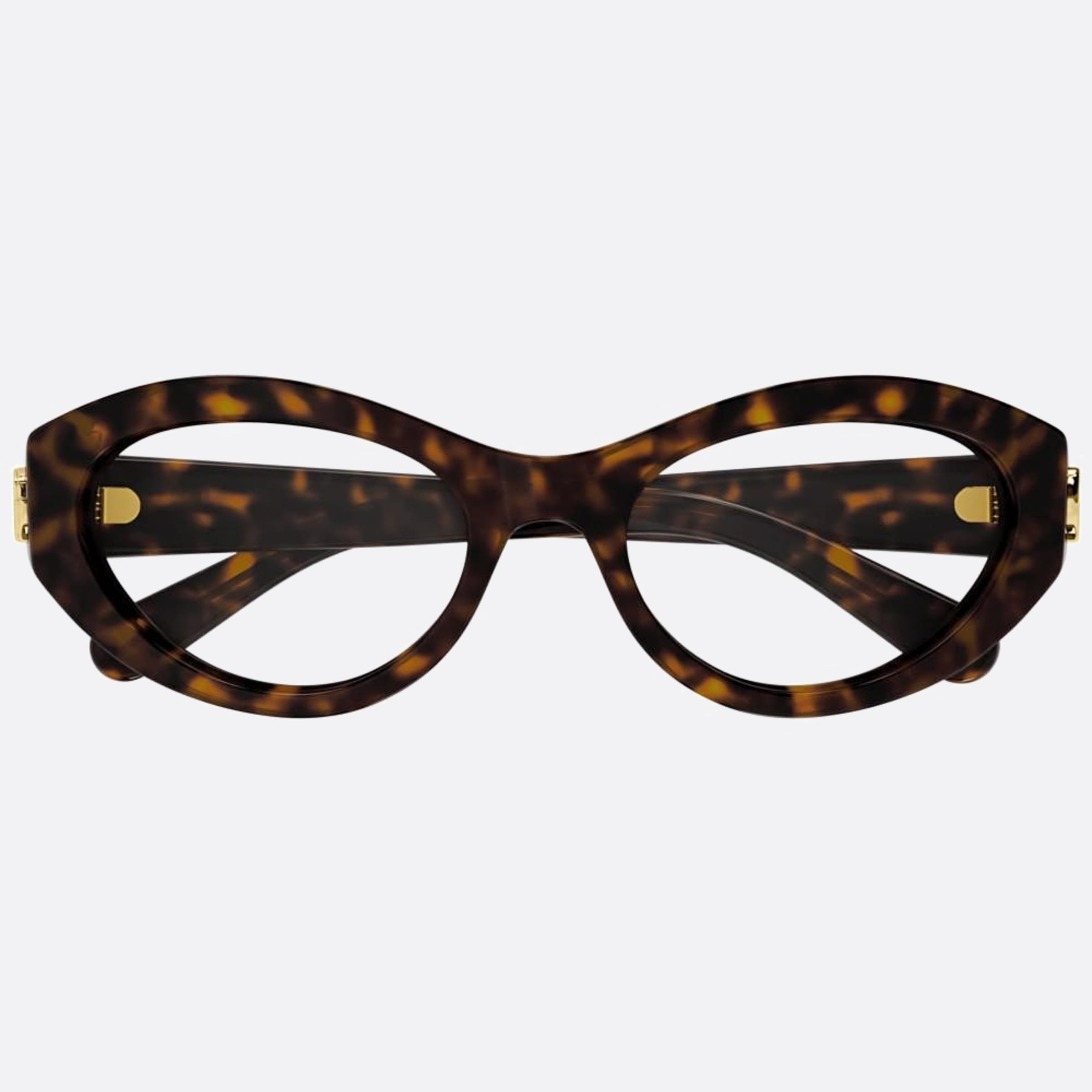 Gucci 51mm Havana Cat Eye Woman Eyeglasses - Main View
