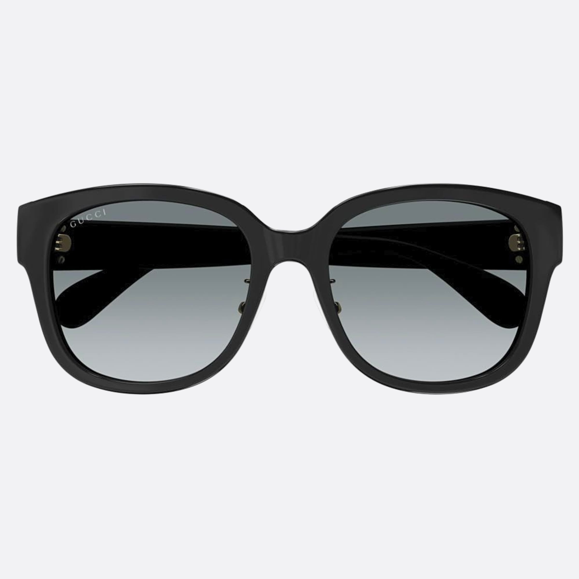 Gucci 55mm Gg1409sk Black Round Woman Sunglasses - Main View