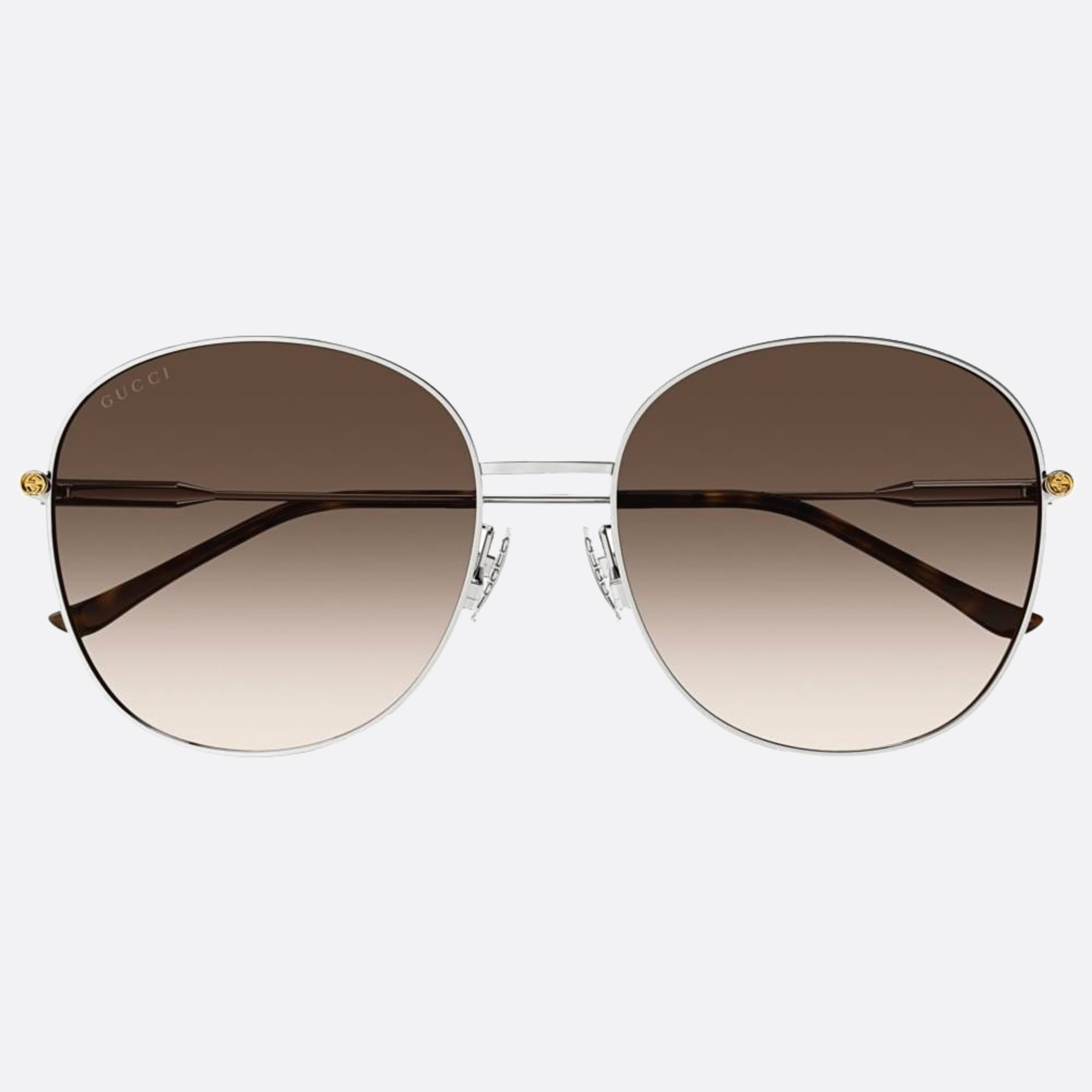 Gucci 59mm Gg1416sk Atd Silver Round Photochromic Woman Sunglasses - Main View
