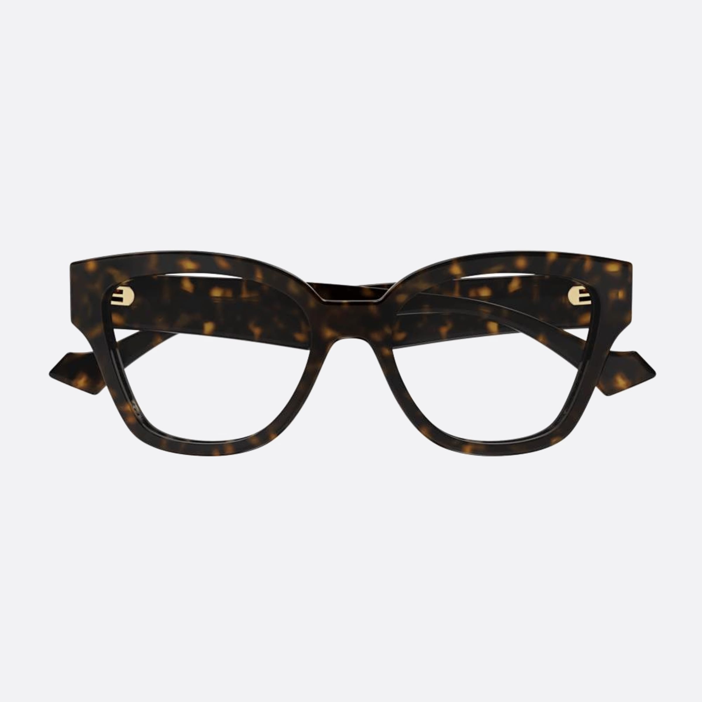 Gucci 50mm Dhv Havana Squared Women Eyeglasses - Main View