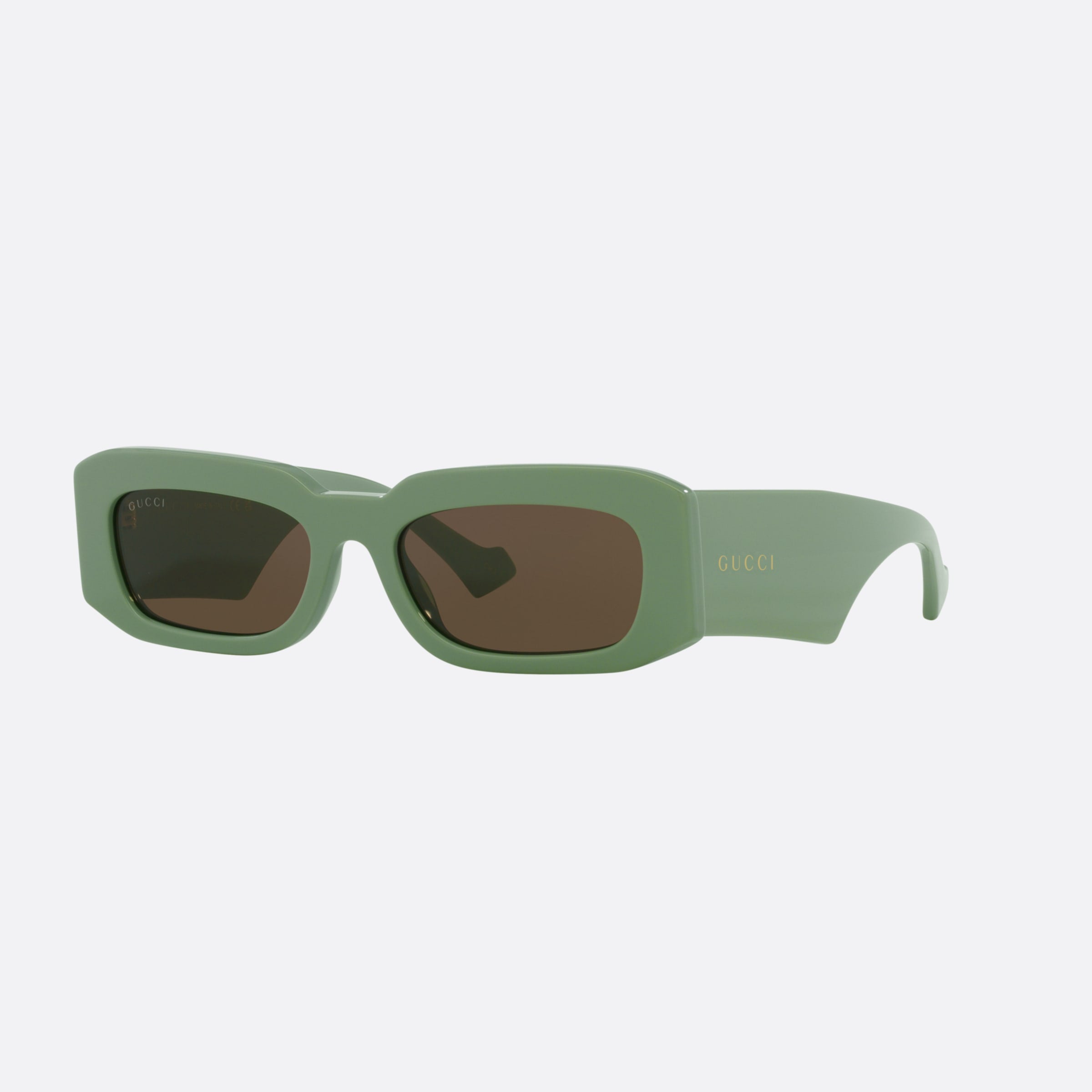 Gucci 54mm Green Square Man Sunglasses - Main View
