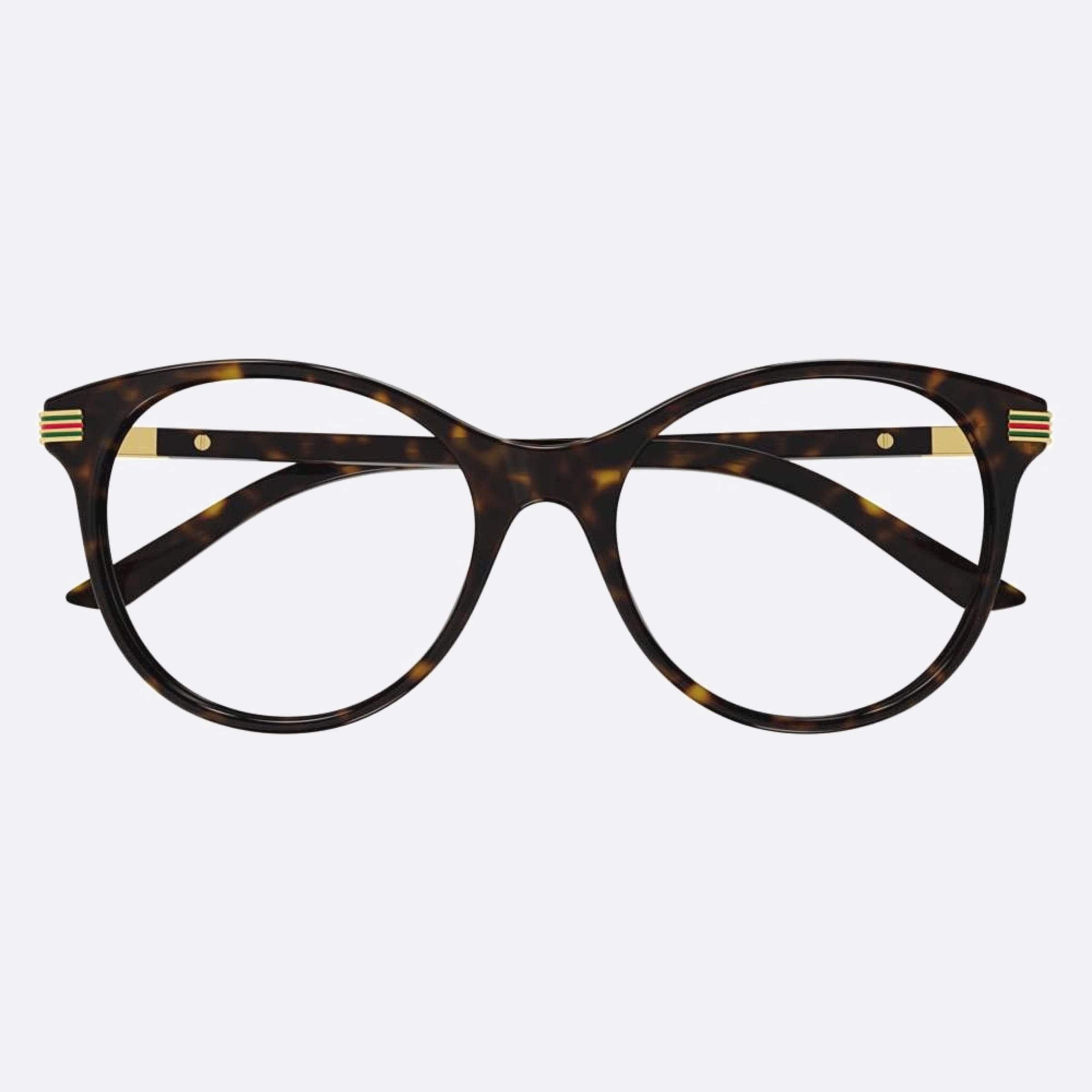 Gucci 53mm Havana Cat Eye Woman Eyeglasses - Main View