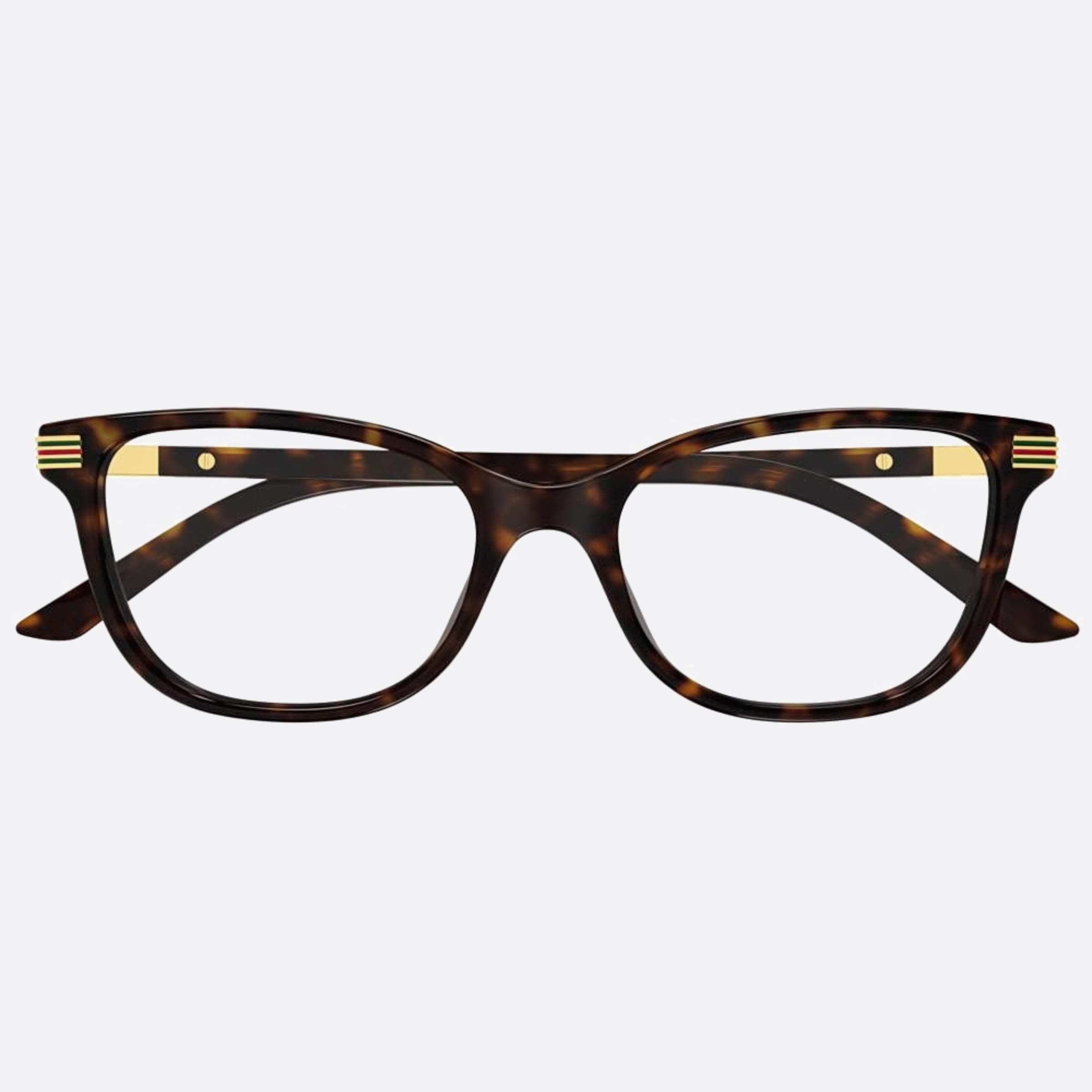 Gucci 54mm Havana Cat Eye Woman Eyeglasses - Main View