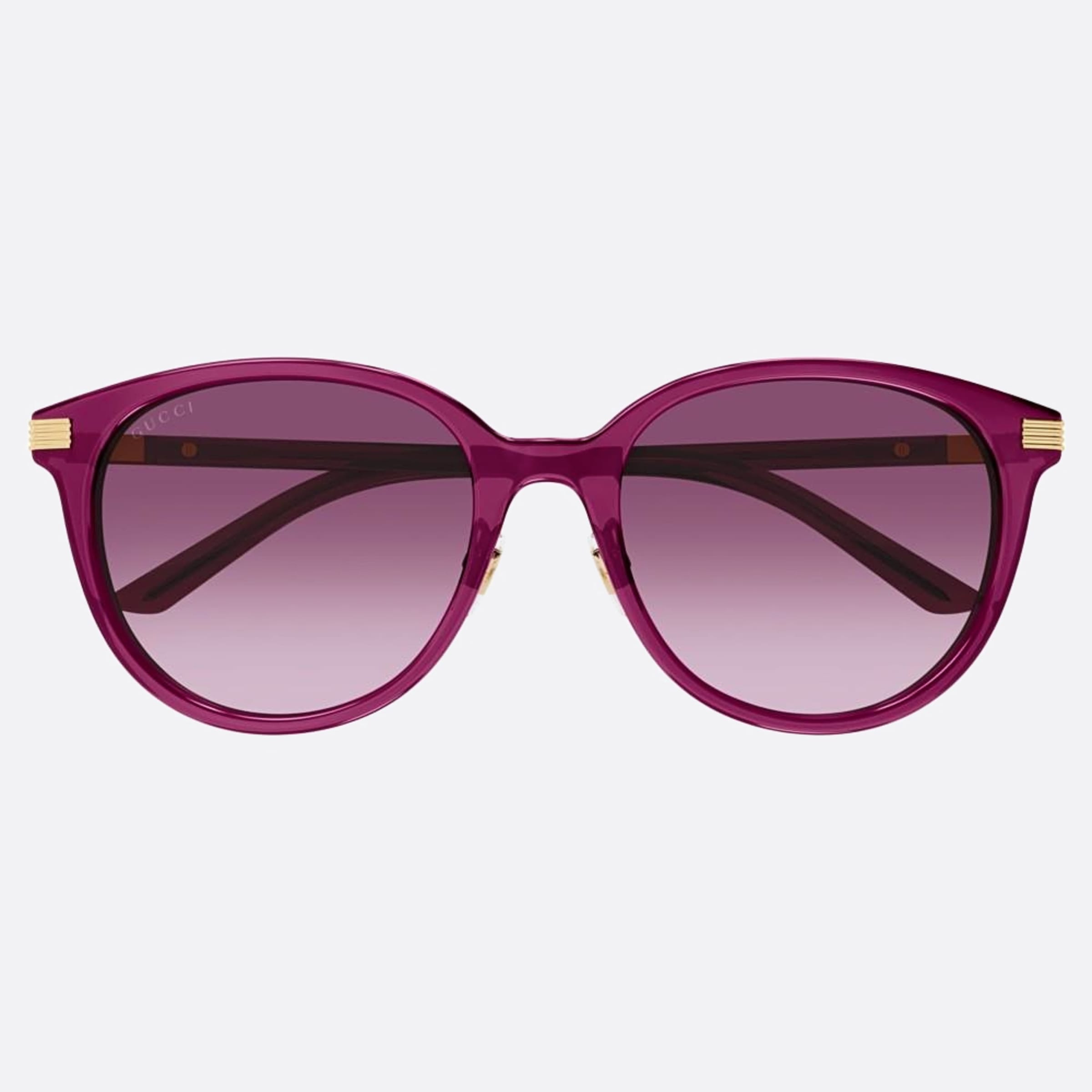Gucci 55mm Gg1452sk Red Round Woman Sunglasses - Main View