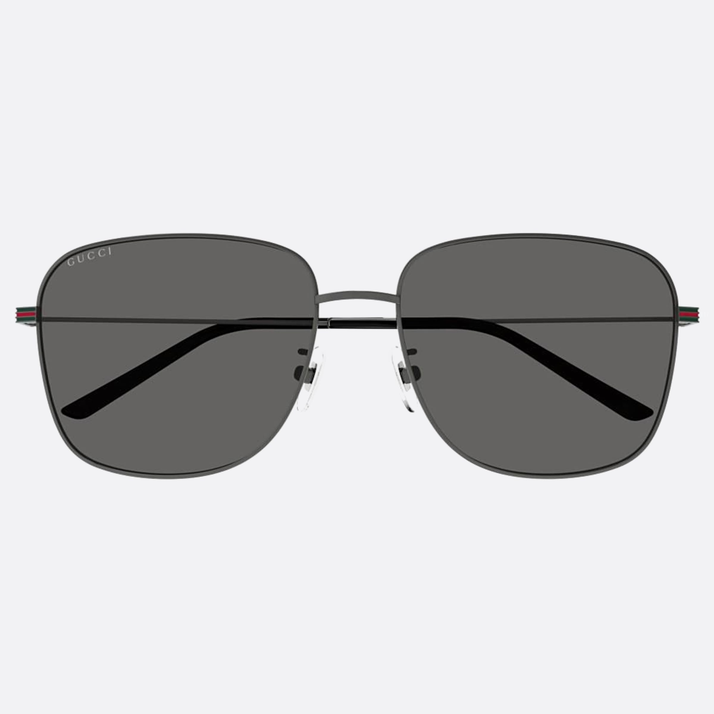 Gucci 61mm Gg1464sa Mkl Grey Squared Men Sunglasses - Main View