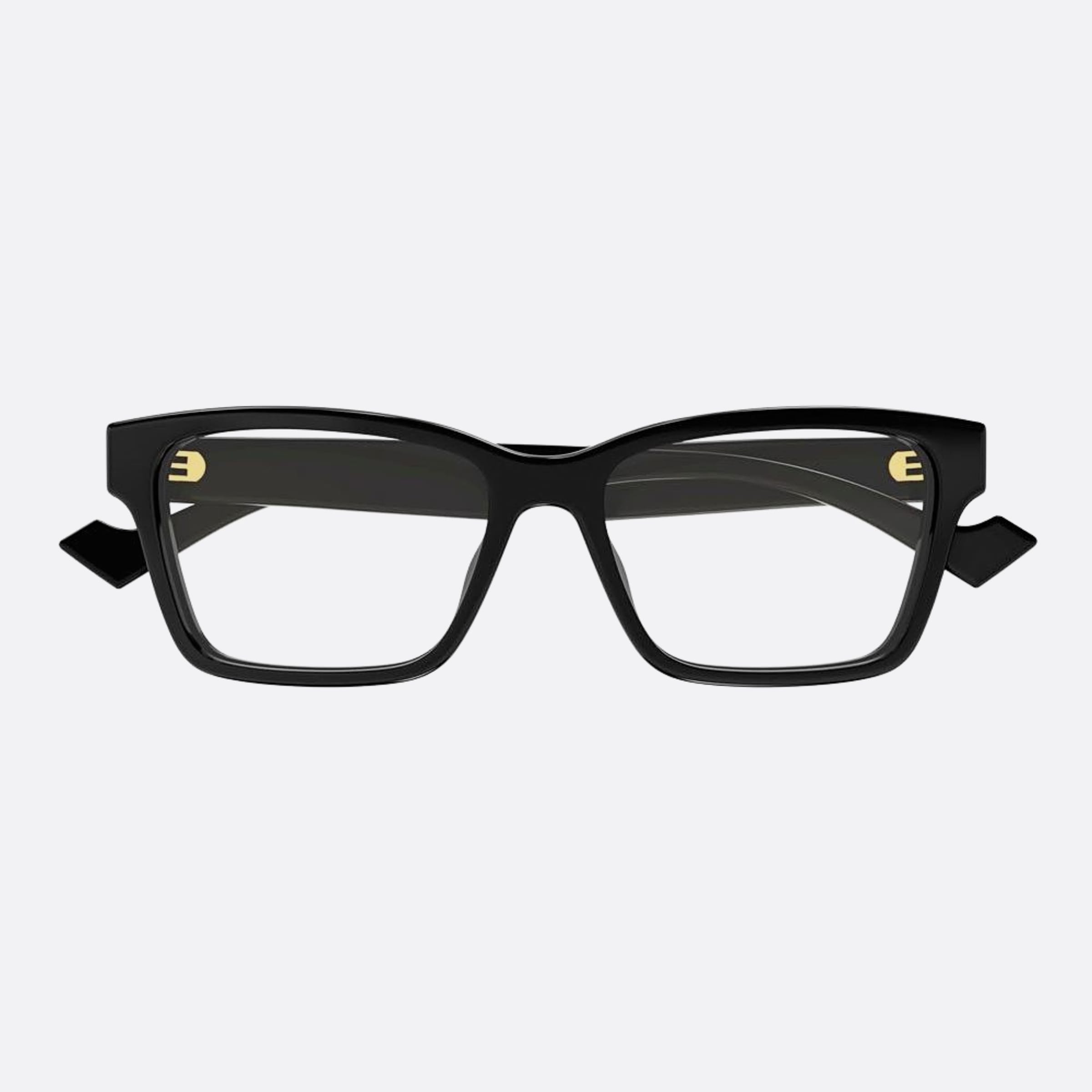 Gucci 55mm Gg1476ok Black Squared Woman Eyeglasses - Main View