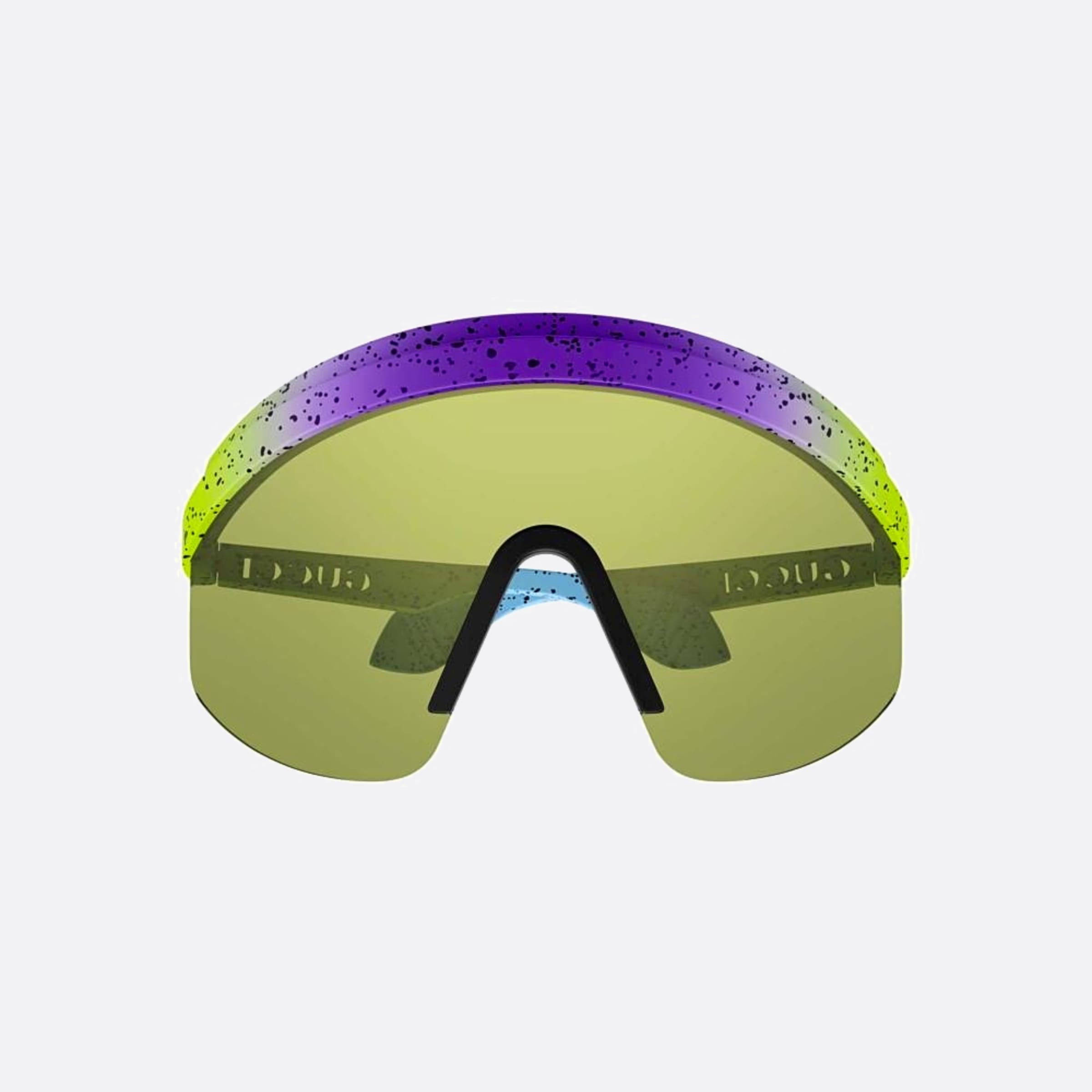 Gucci 99mm Fashion Show Violet Shield Women Sunglasses - Main View