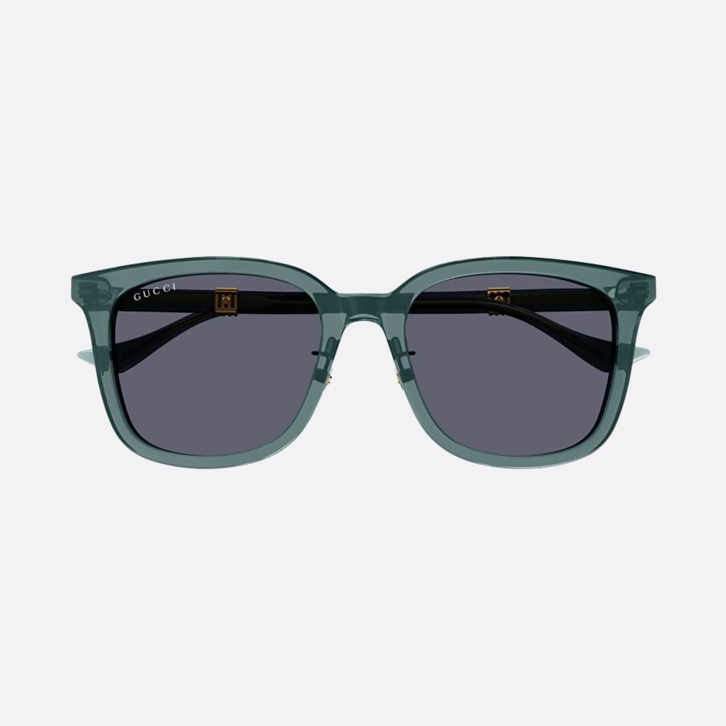 Gucci 54mm Gg1498sk Grg Green Squared Men Sunglasses - Main View