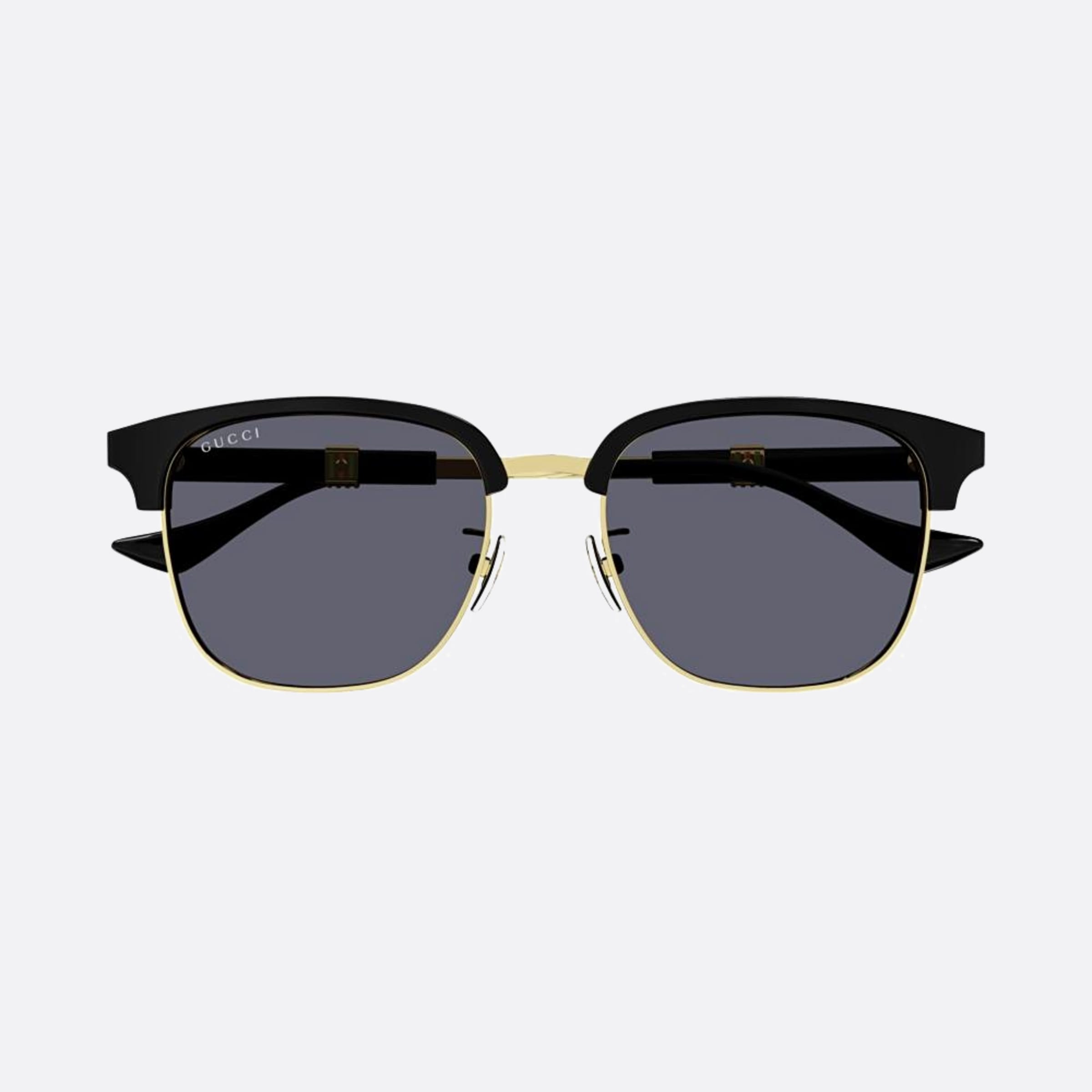 Gucci 55mm Gg1499sk Gold Squared Men Sunglasses - Main View