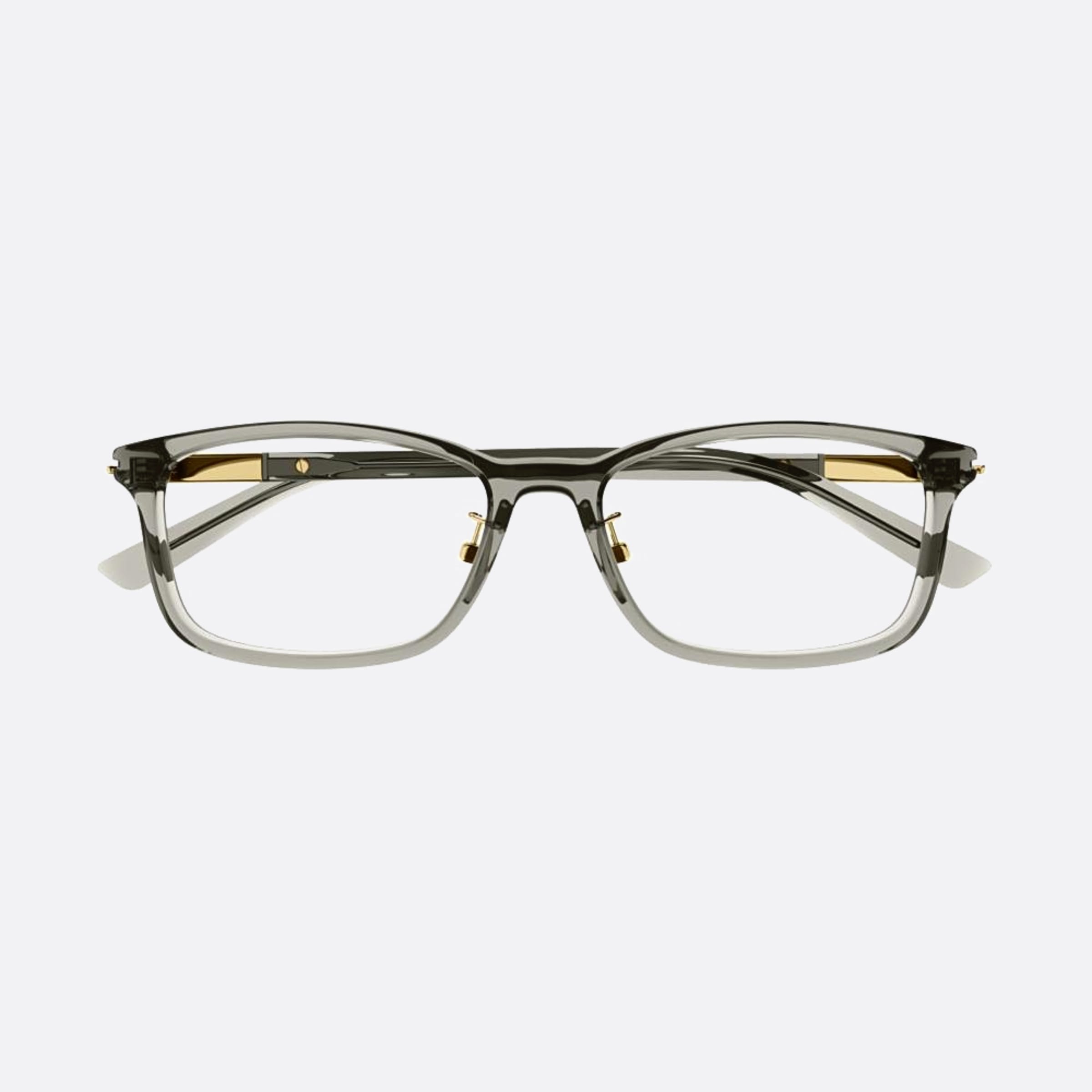 Gucci 55mm Gg1506oj Grey Squared Women Eyeglasses - Main View