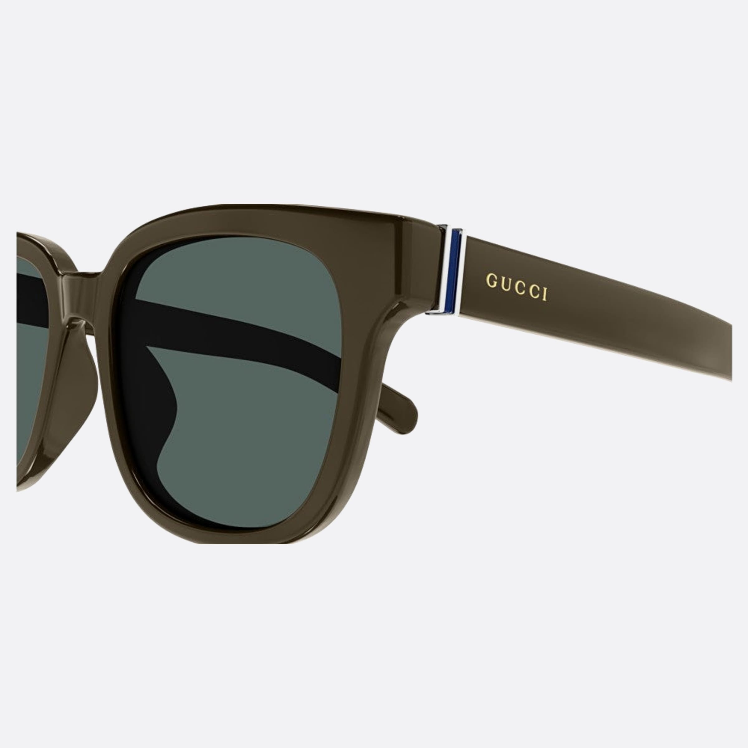 Gucci 54mm Gg1512sk Brg Brown Squared Women Sunglasses - Detail View