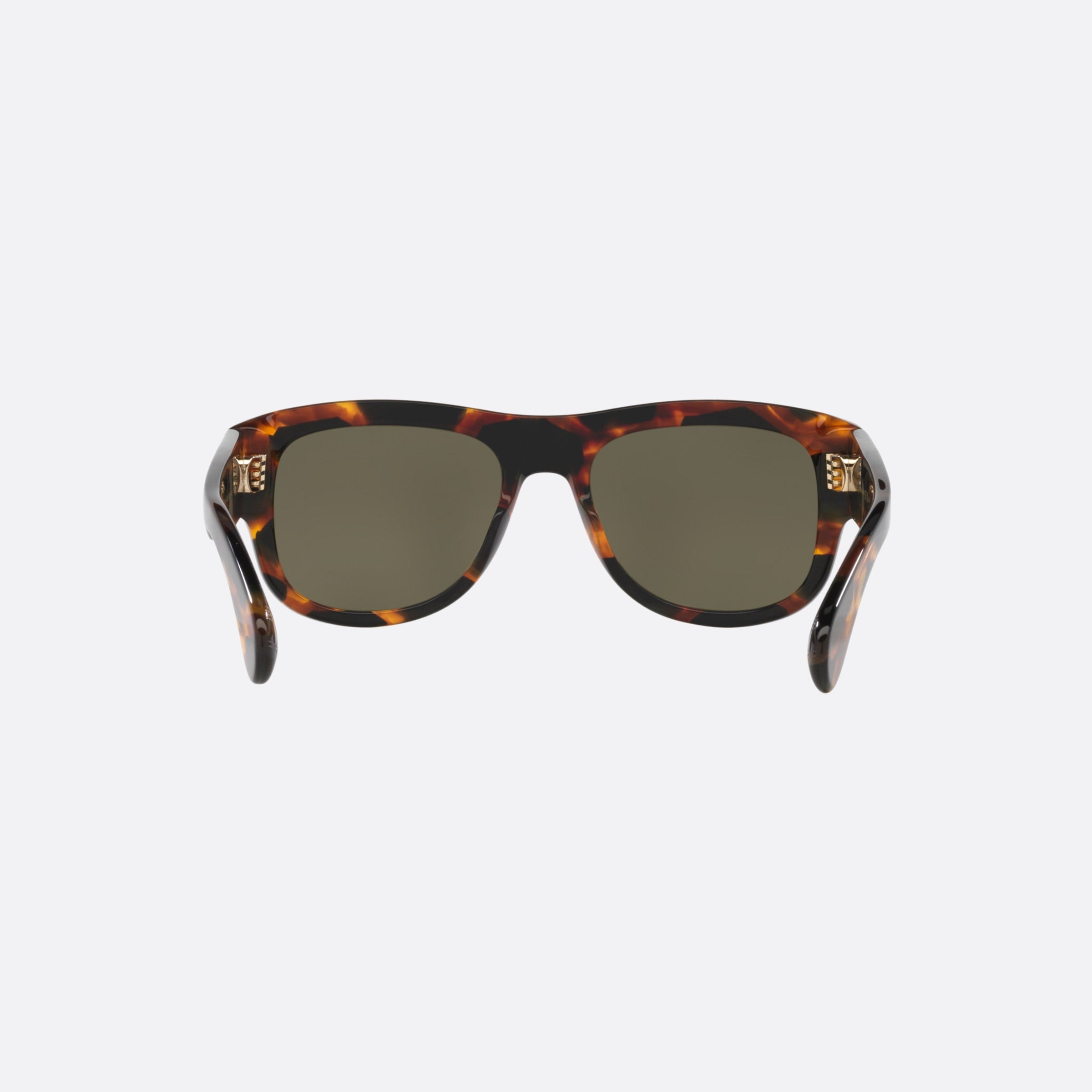 Gucci 54mm Havana Rectangular Man Sunglasses - Side View
