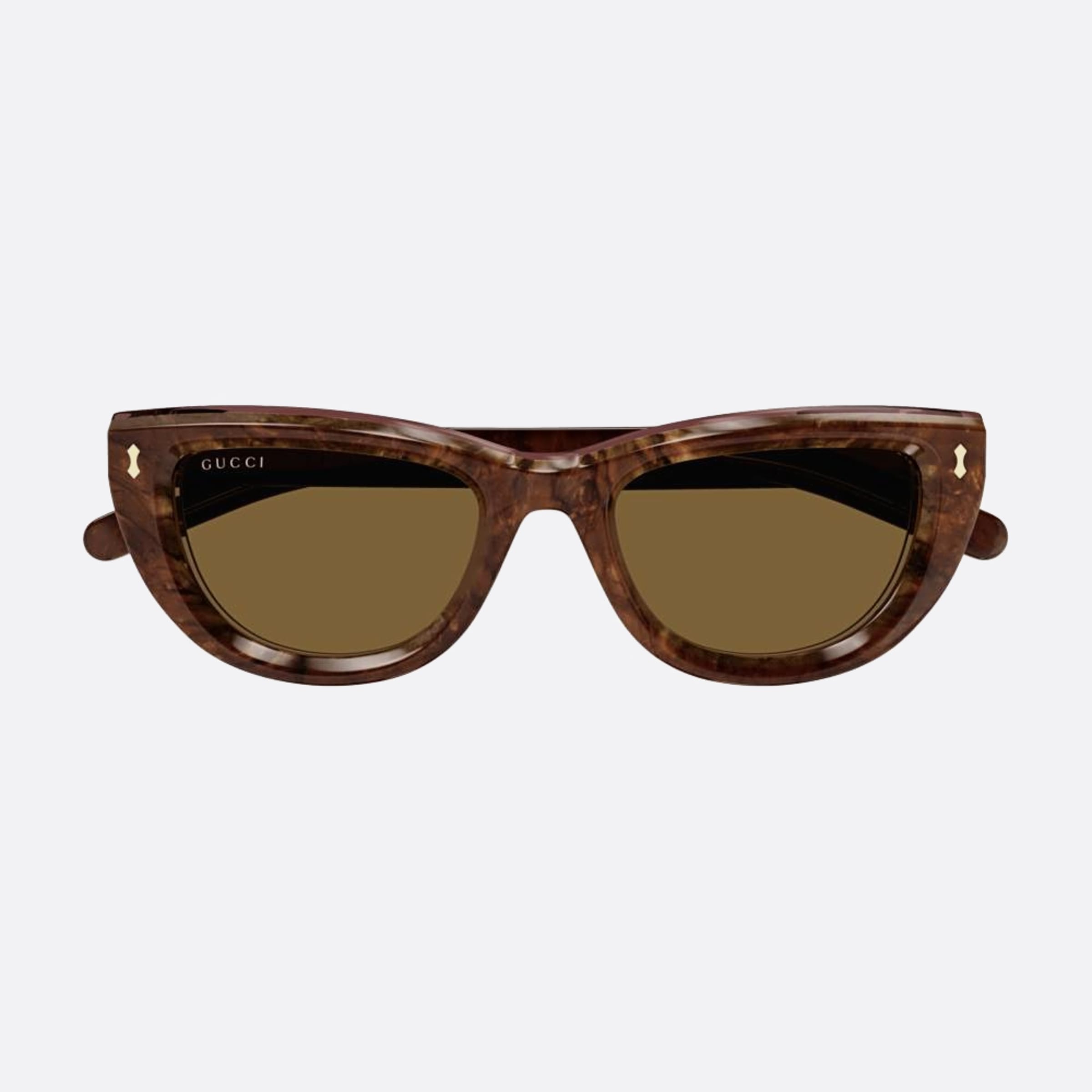 Gucci 51mm Hvbr Havana Cat Eye Woman Sunglasses - Main View