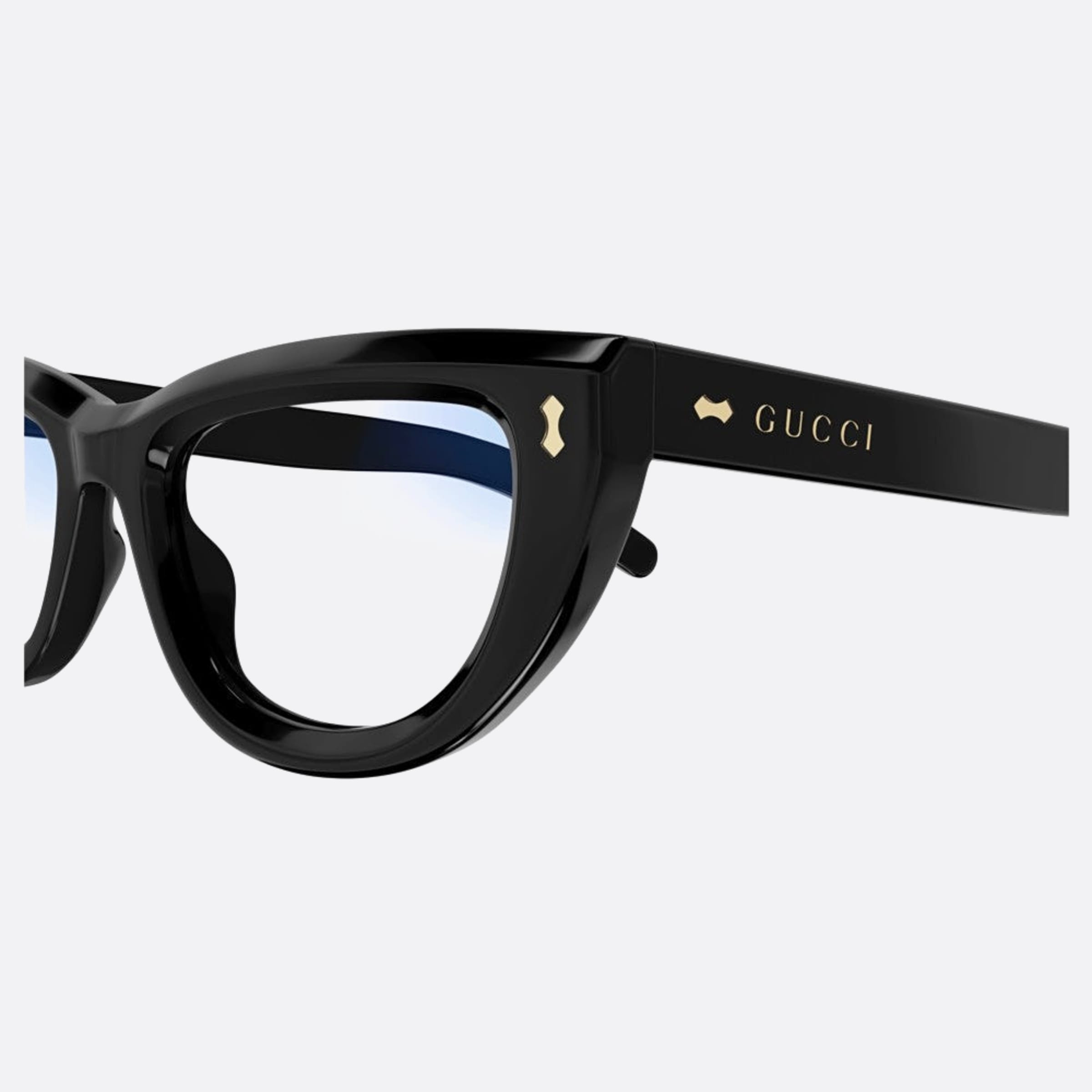 Gucci 51mm Bph Black Cat Eye Photochromic Woman Sunglasses - Detail View