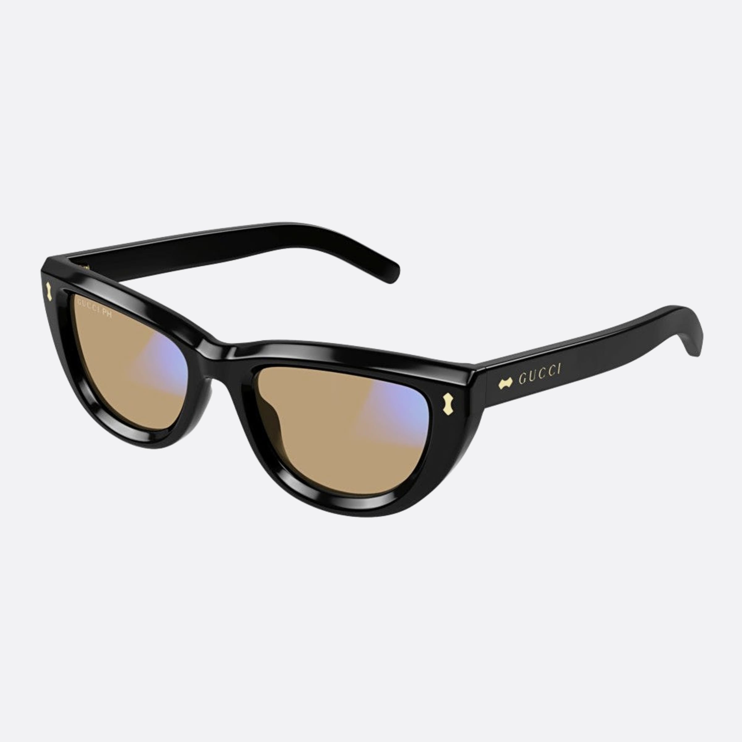 Gucci 51mm Bph Black Cat Eye Photochromic Woman Sunglasses - Lifestyle Shot