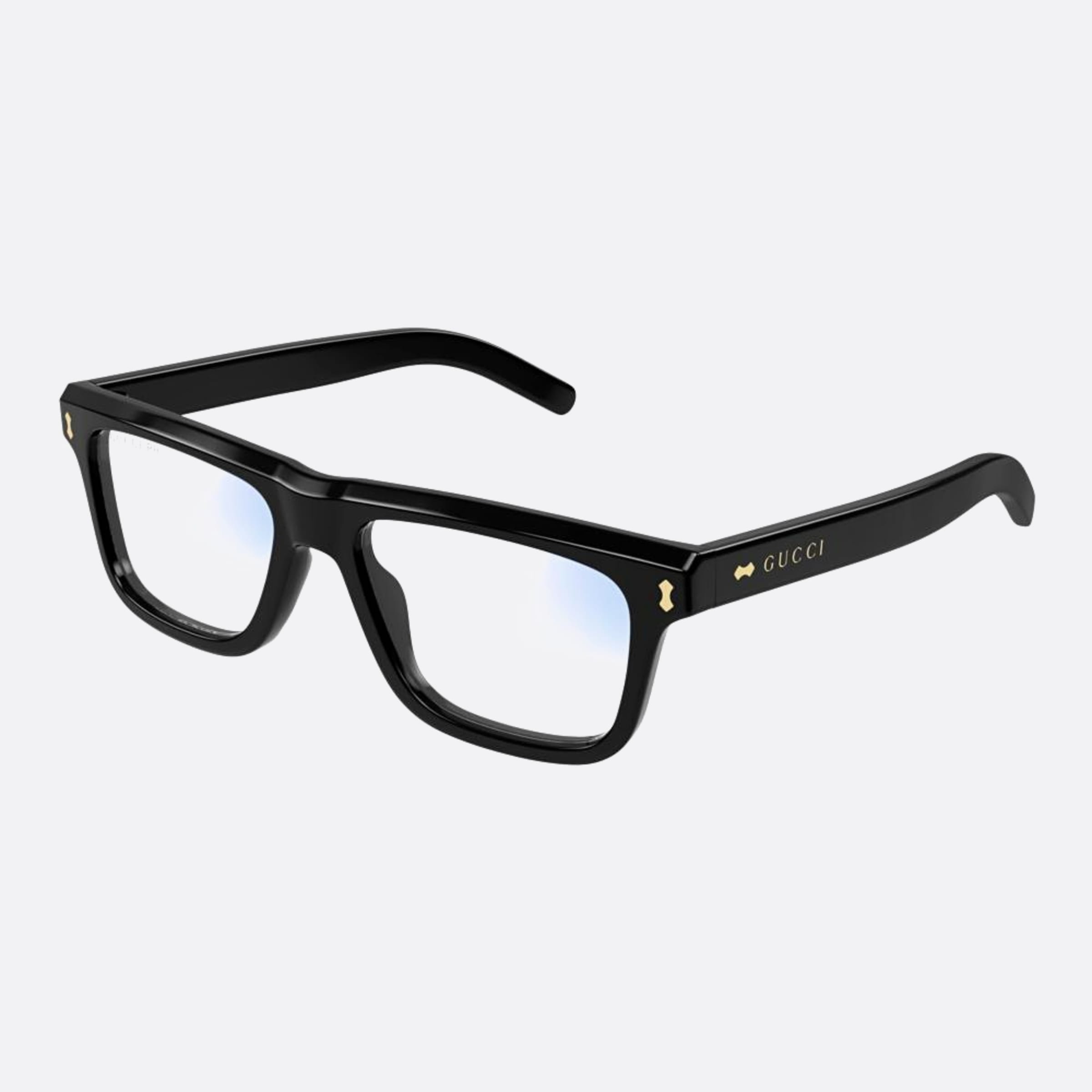 Gucci 54mm Bph Black Squared Photochromic Man Sunglasses - Side View