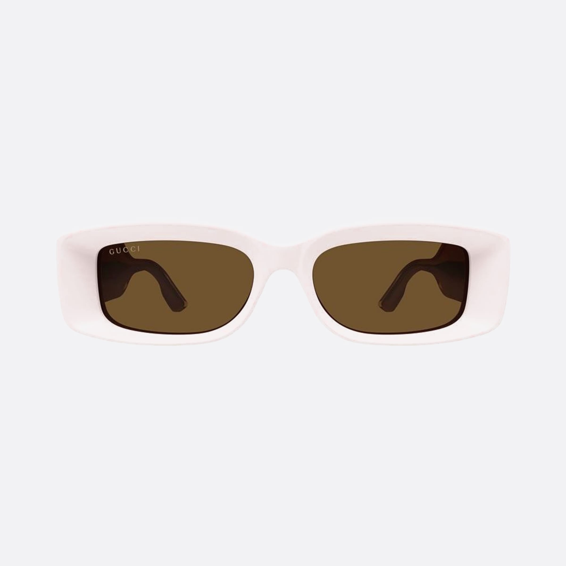 Gucci 53mm Nbb Pink Squared Woman Sunglasses - Main View