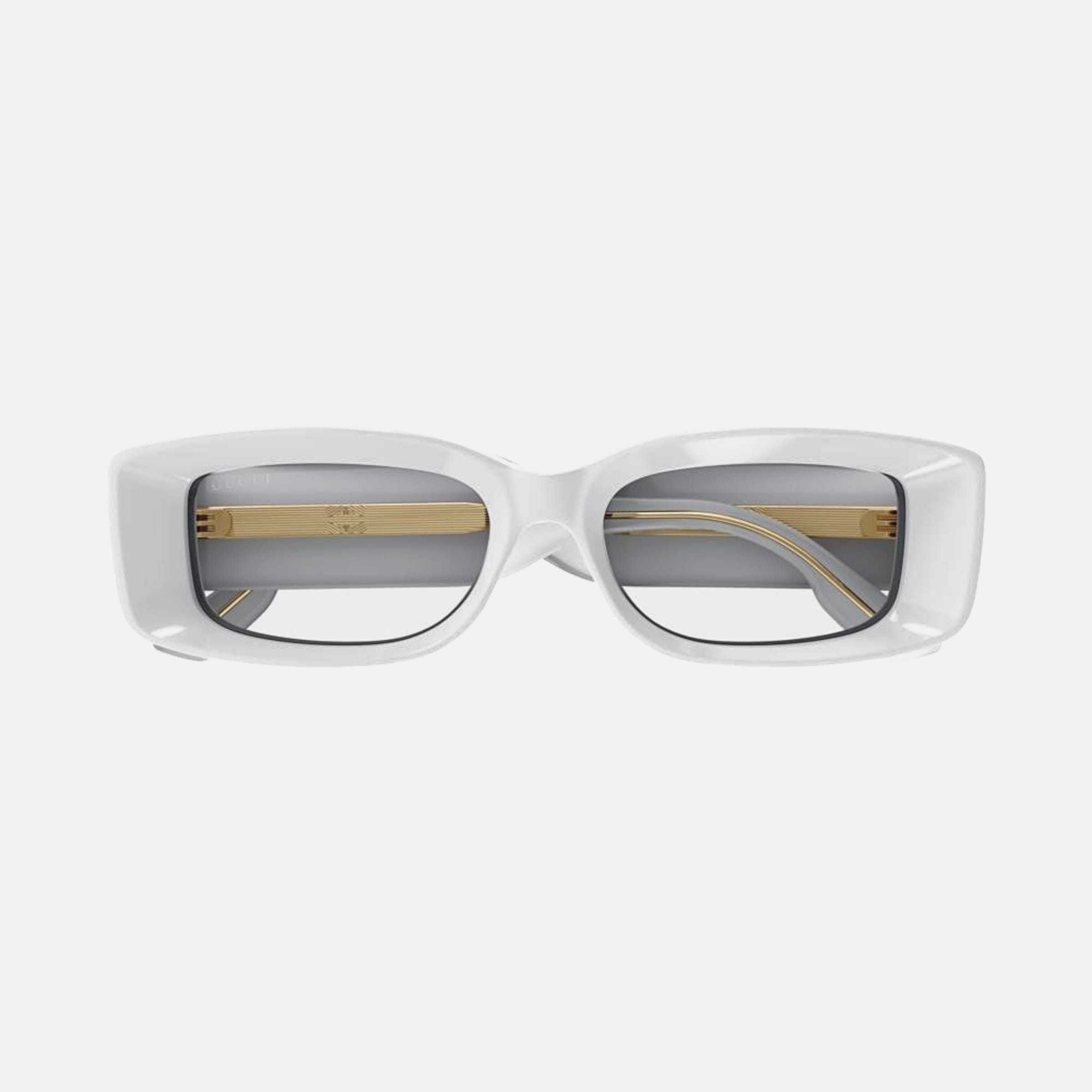 Gucci 53mm Grt Grey Squared Woman Sunglasses - Main View