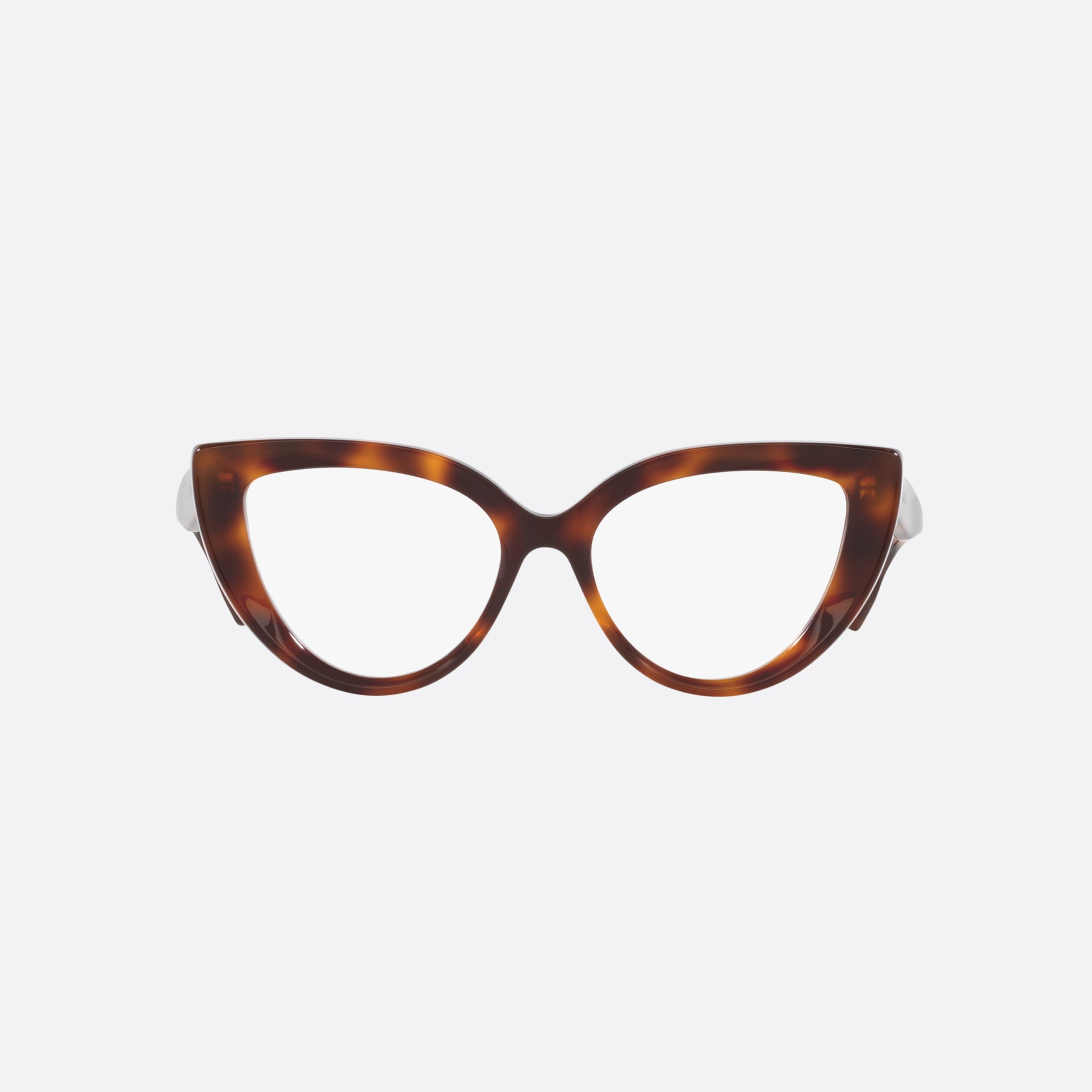 Gucci 52mm Havana Cat Eye Woman Eyeglasses - Lifestyle Shot