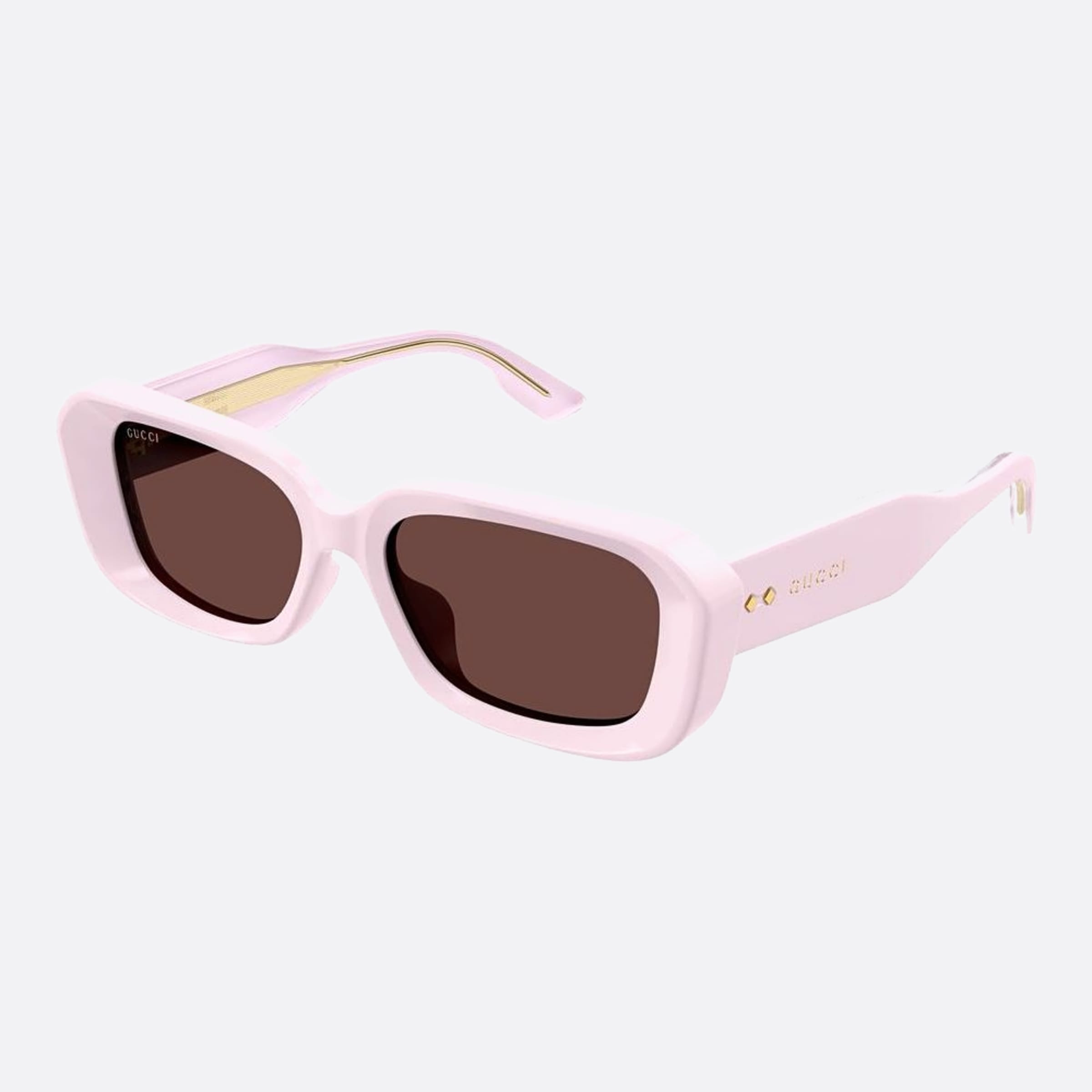 Gucci 54mm Gg1531sk Nbb Pink Squared Woman Sunglasses - Side View