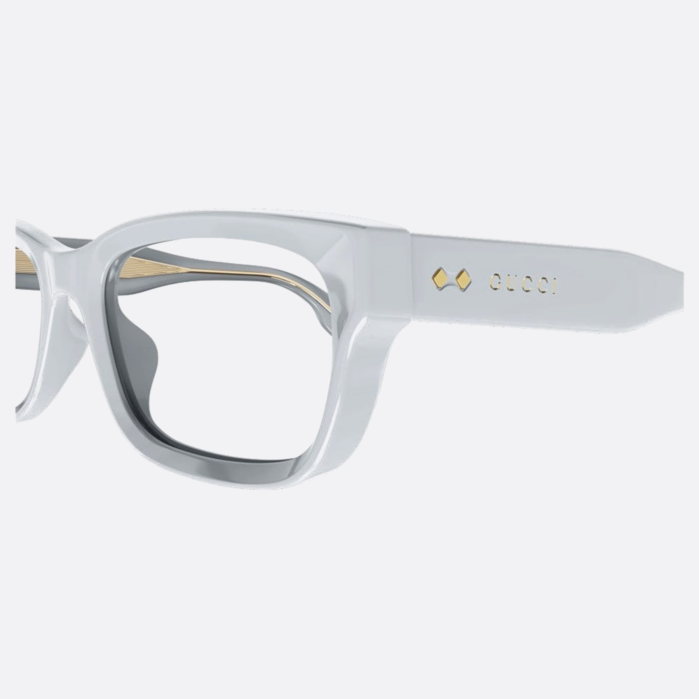 Gucci 52mm Gg1533oa Grey Squared Women Eyeglasses - Lifestyle Shot