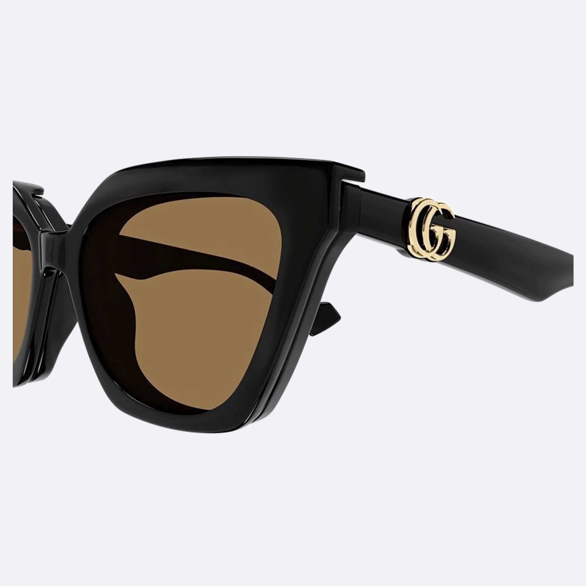 Gucci 55mm Black Cat Eye Woman Sunglasses - Lifestyle Shot