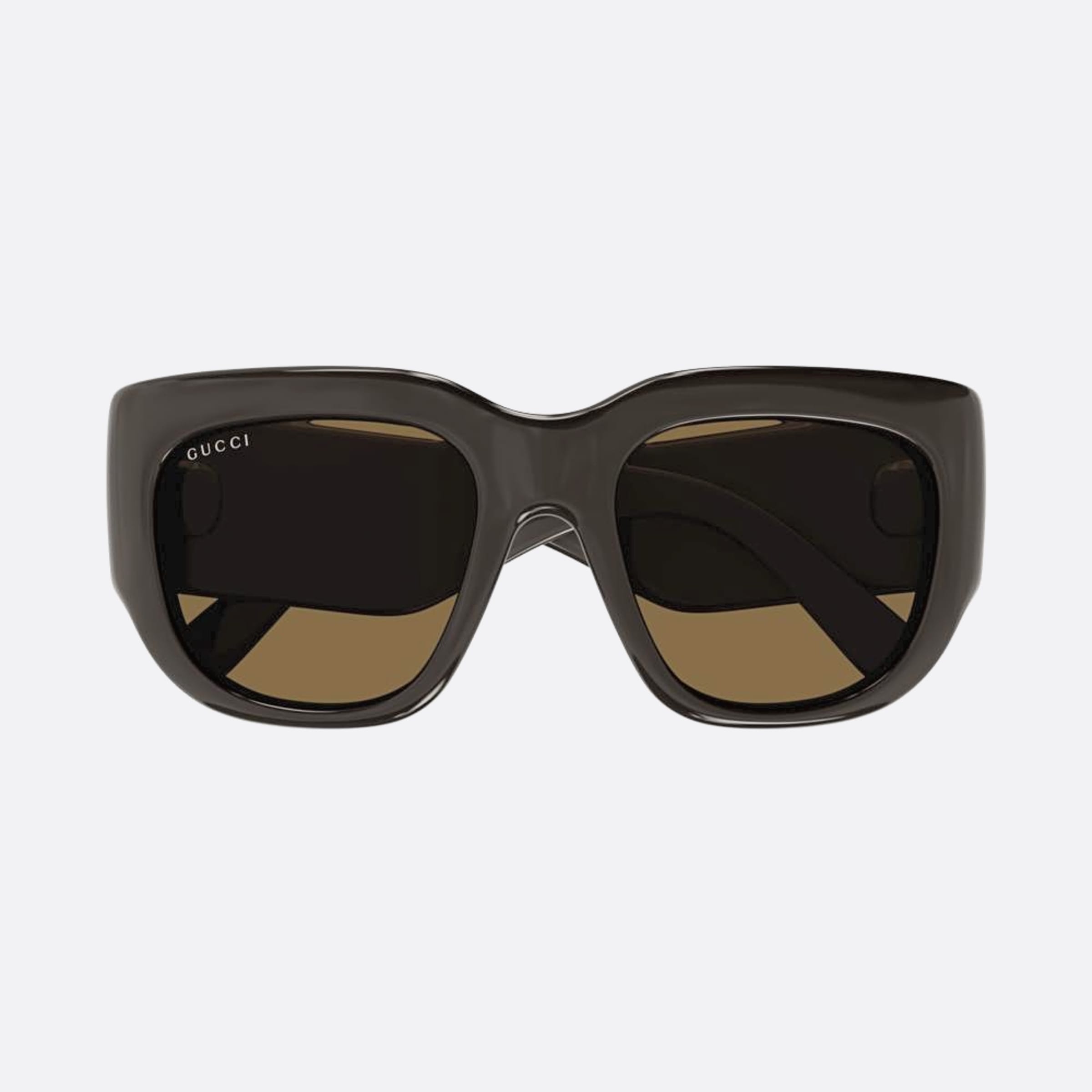 Gucci 53mm Brr Brown Oversize Woman Sunglasses - Main View