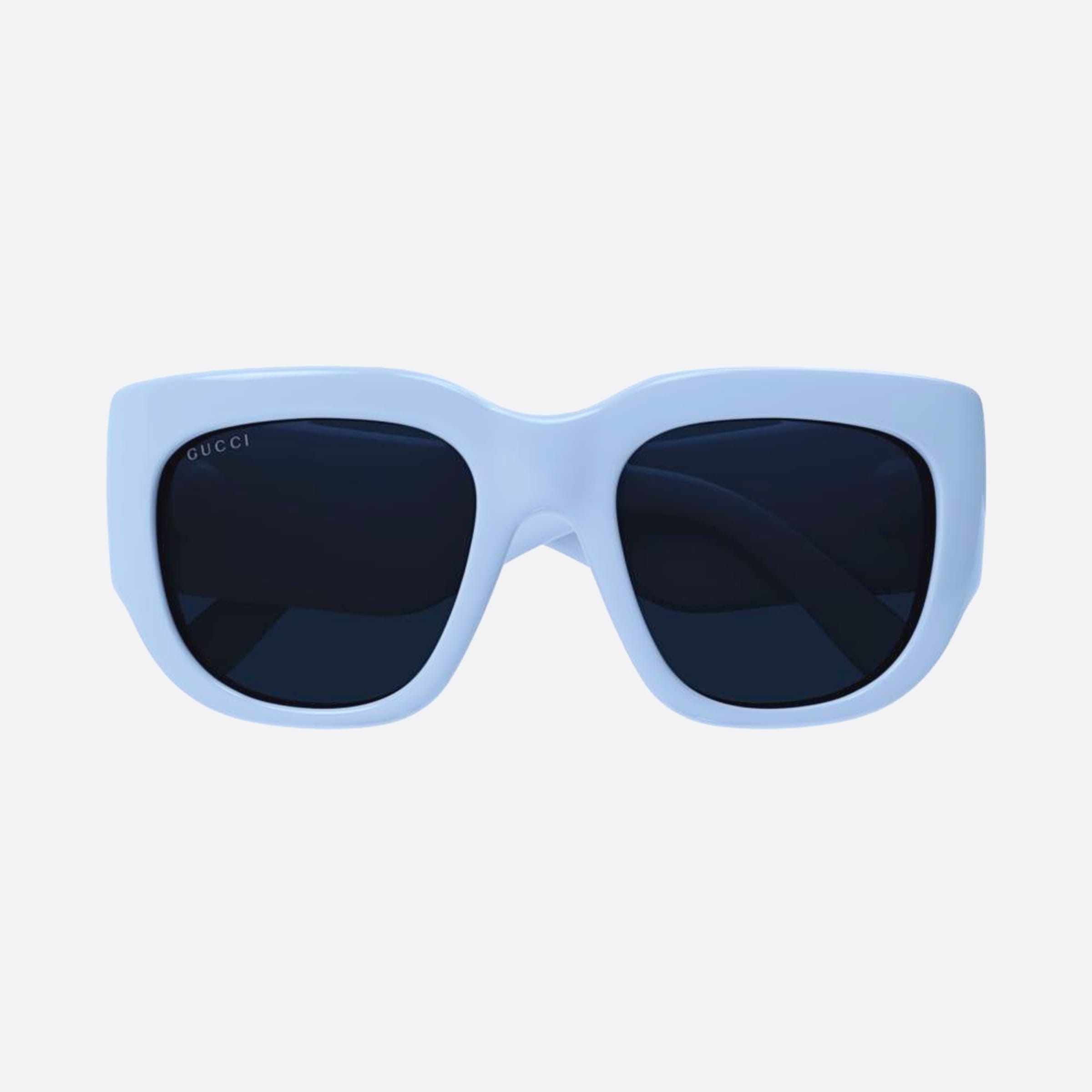 Gucci 53mm Lbb Blue Oversize Woman Sunglasses - Main View