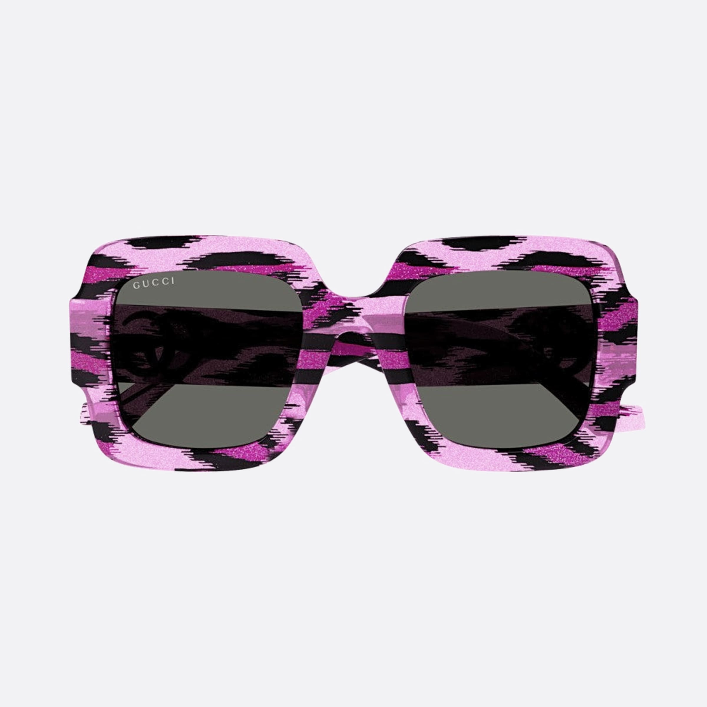Gucci 50mm Pkg Pink Oversize Woman Sunglasses - Detail View