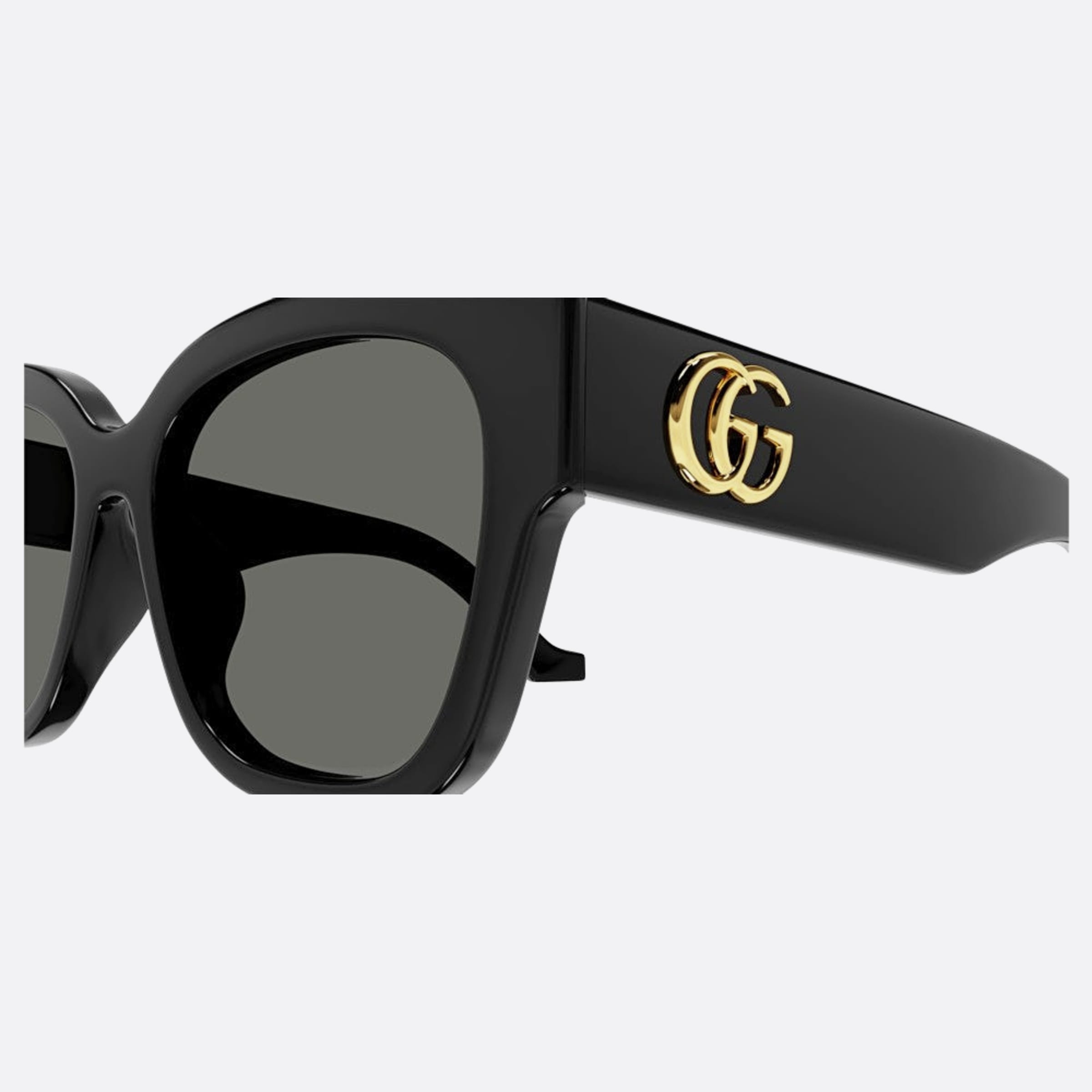 Gucci 54mm Gg1550sk Black Squared Woman Sunglasses - Detail View