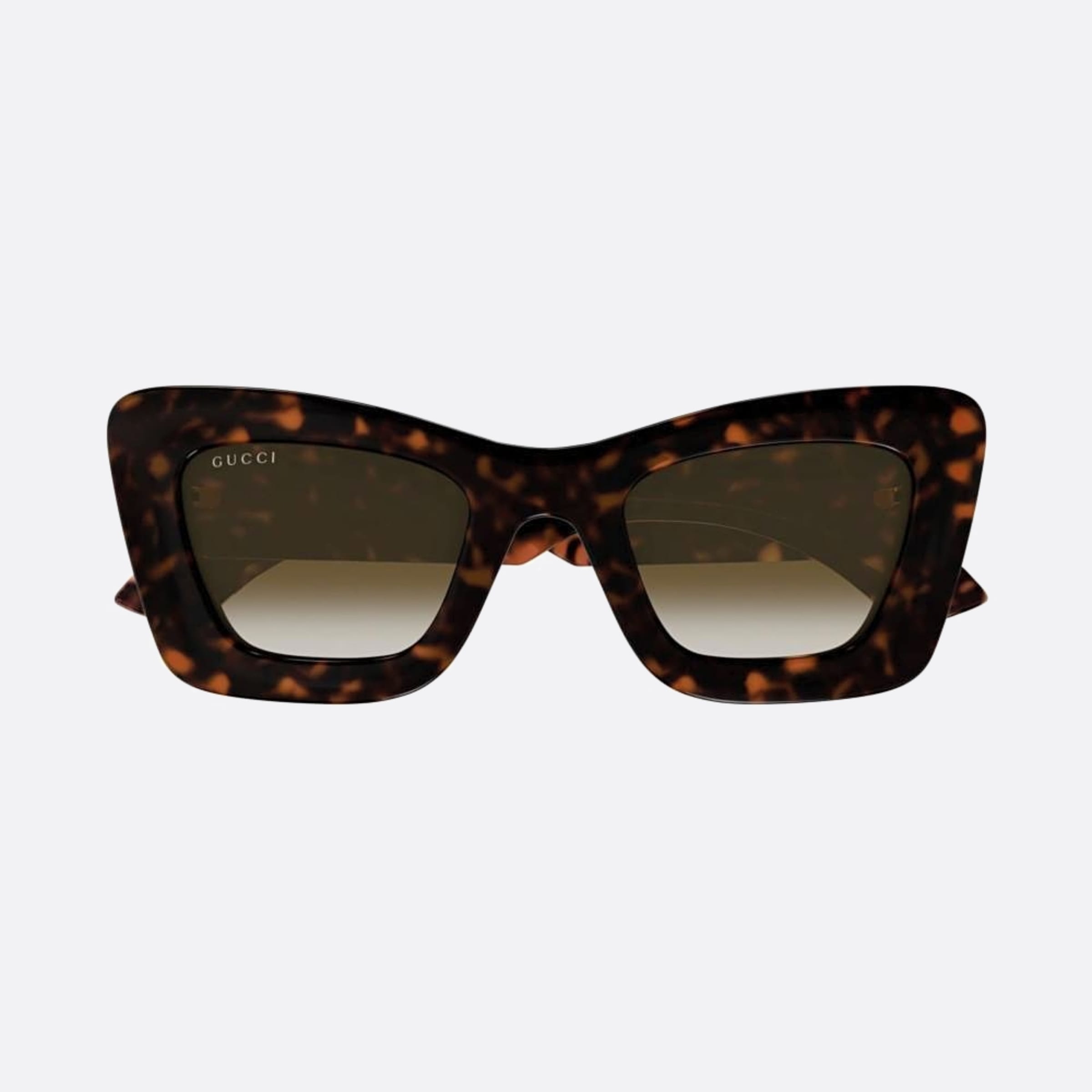 Gucci 49mm Havana Butterfly Woman Sunglasses - Main View
