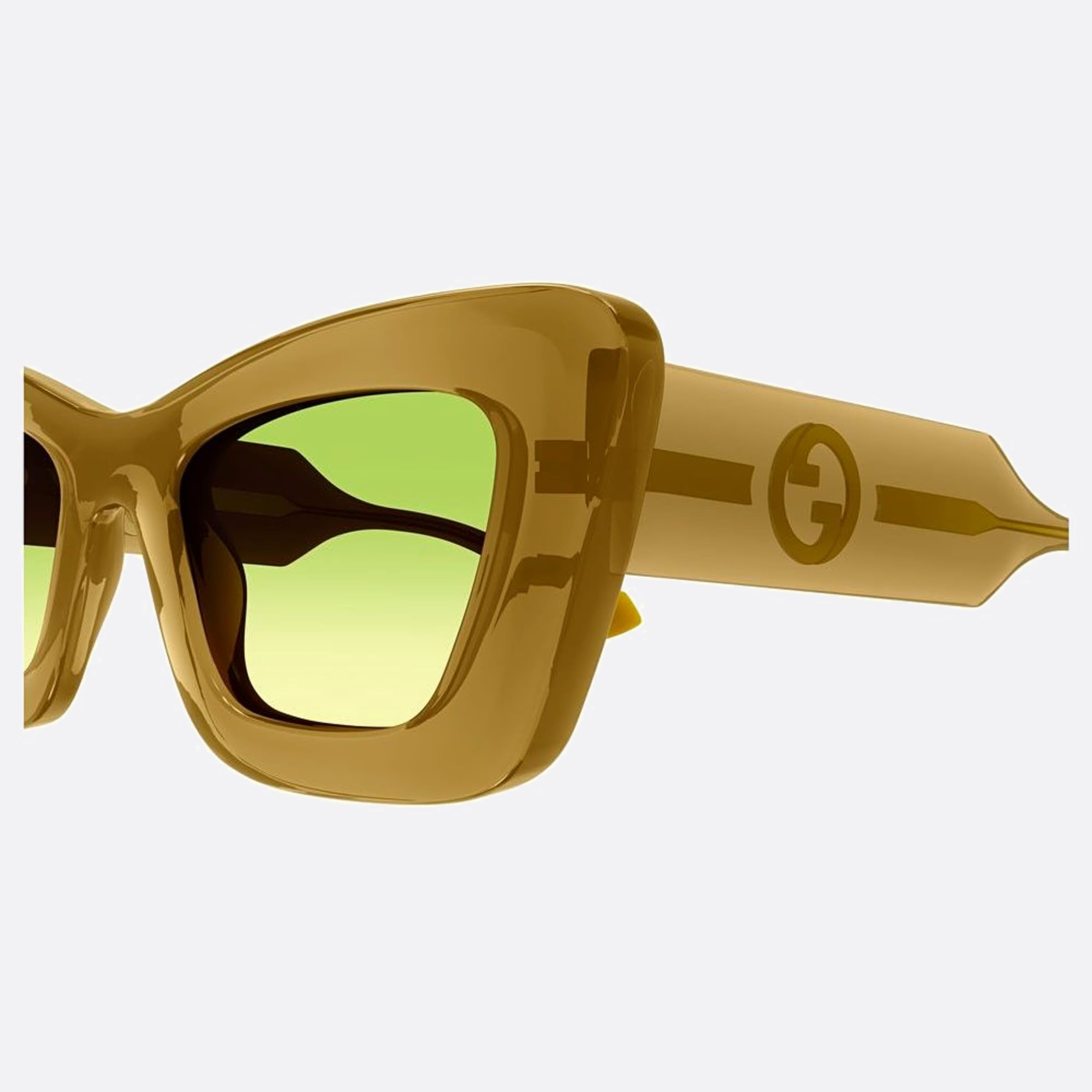 Gucci 49mm Ygr Yellow Butterfly Woman Sunglasses - Lifestyle Shot