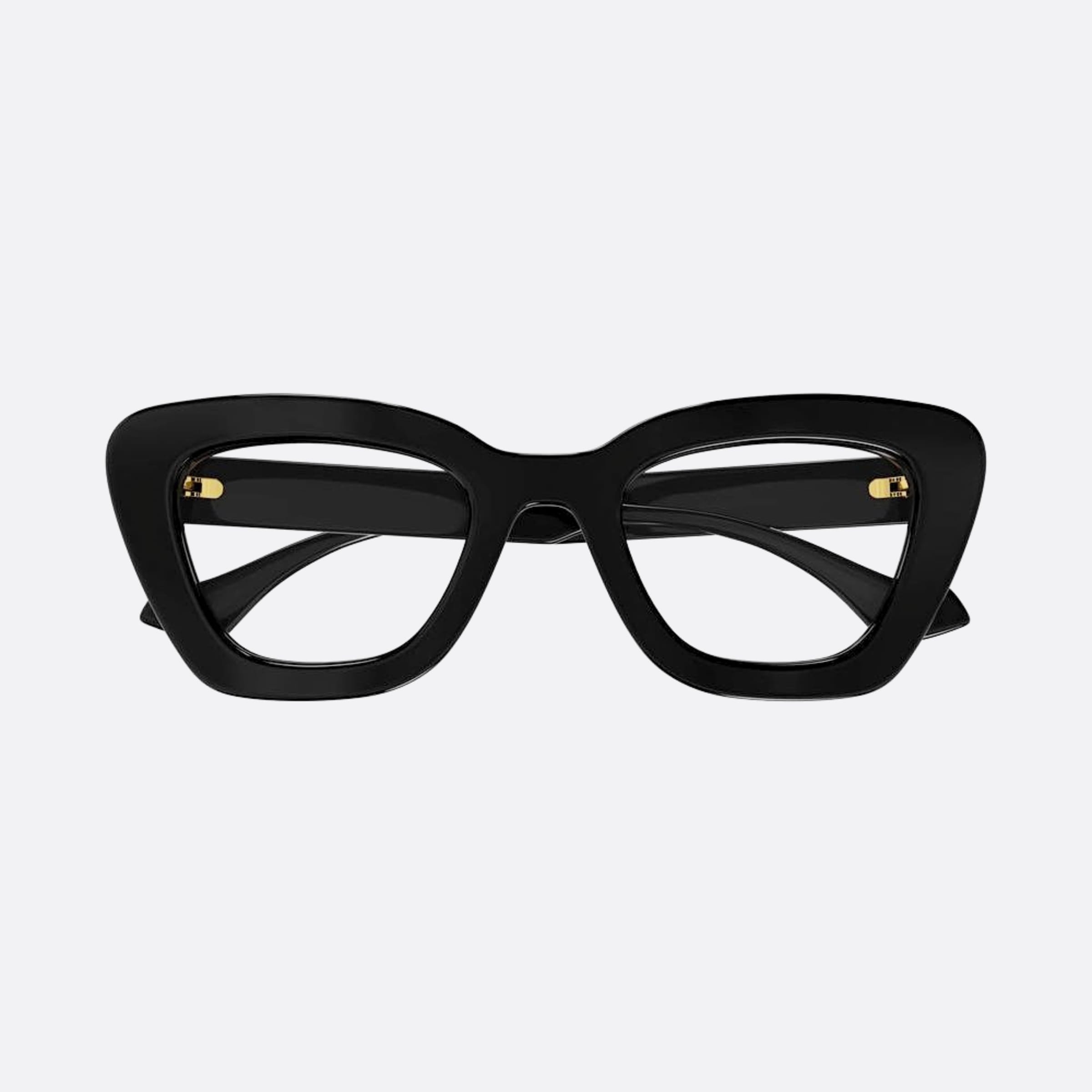 Gucci 50mm Black Cat Eye Woman Eyeglasses - Detail View