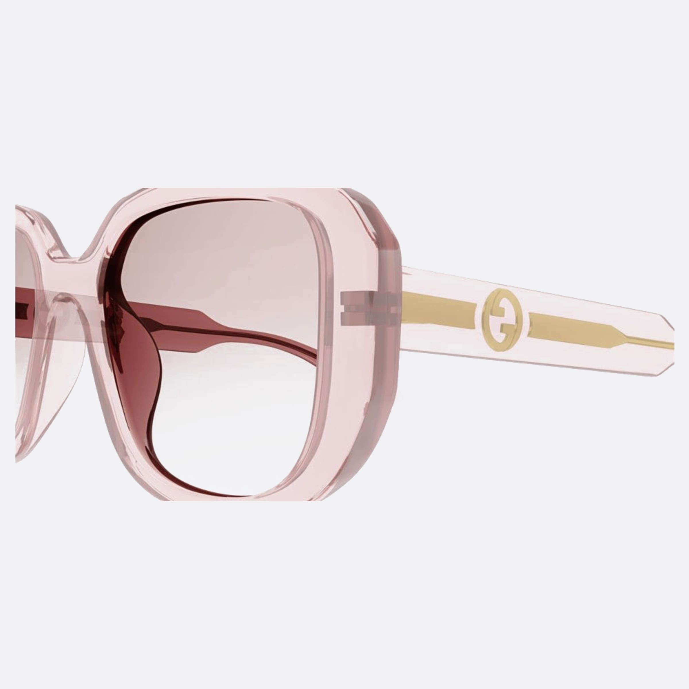 Gucci 54mm Gg1557sk Pkp Pink Oversize Women Sunglasses - Detail View