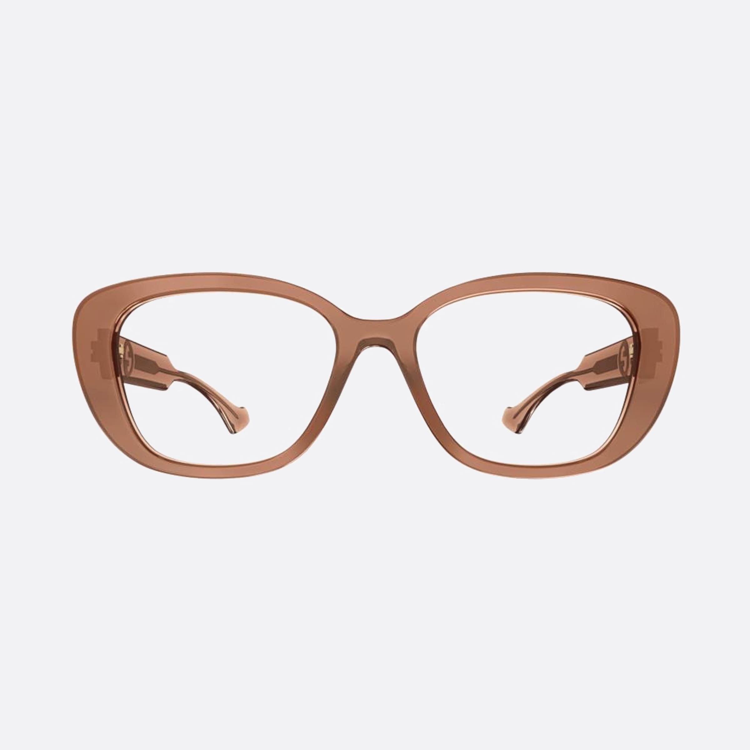 Gucci 54mm Gg1559ok Pink Squared Woman Eyeglasses - Main View