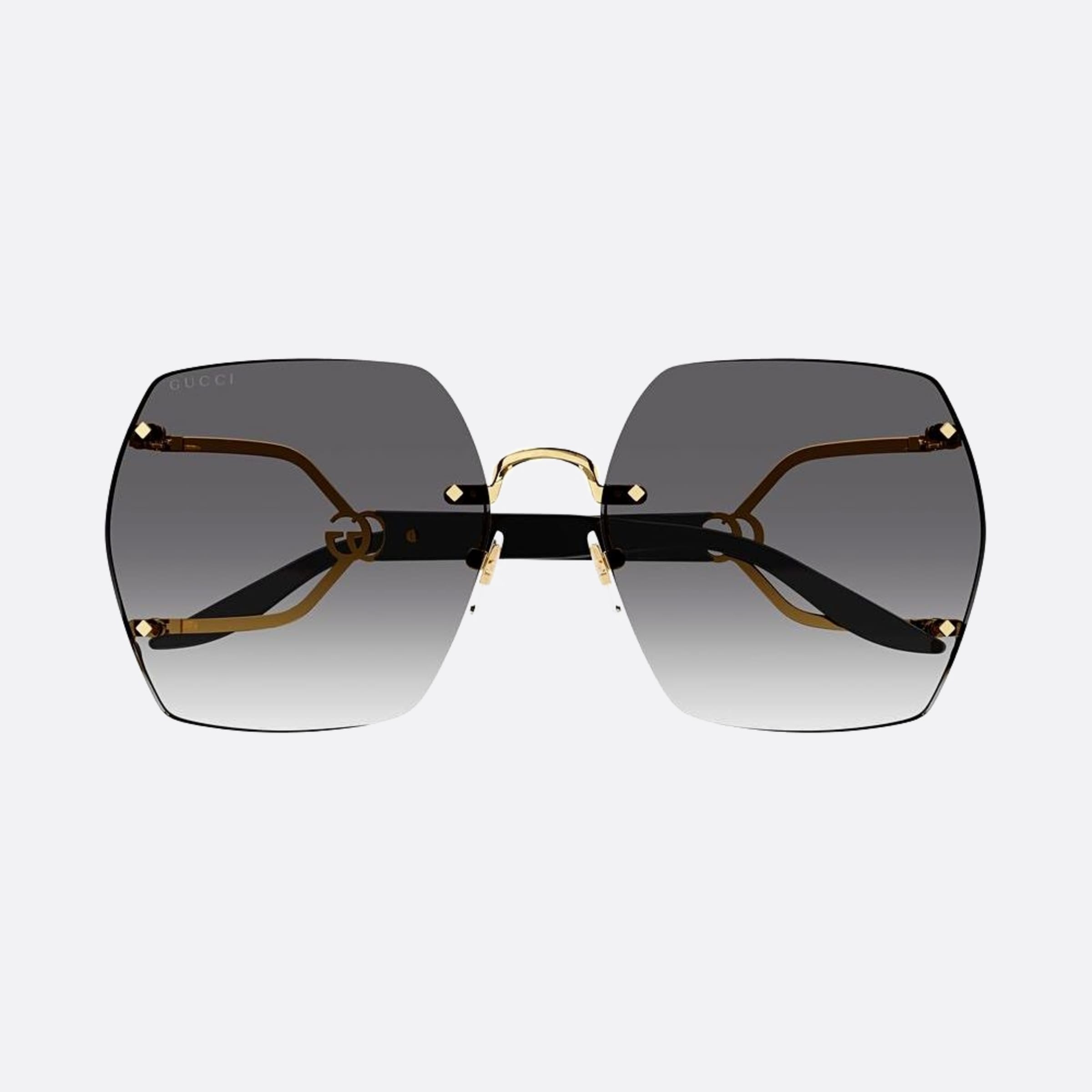 Gucci 62mm Black Oversize Woman Sunglasses - Main View