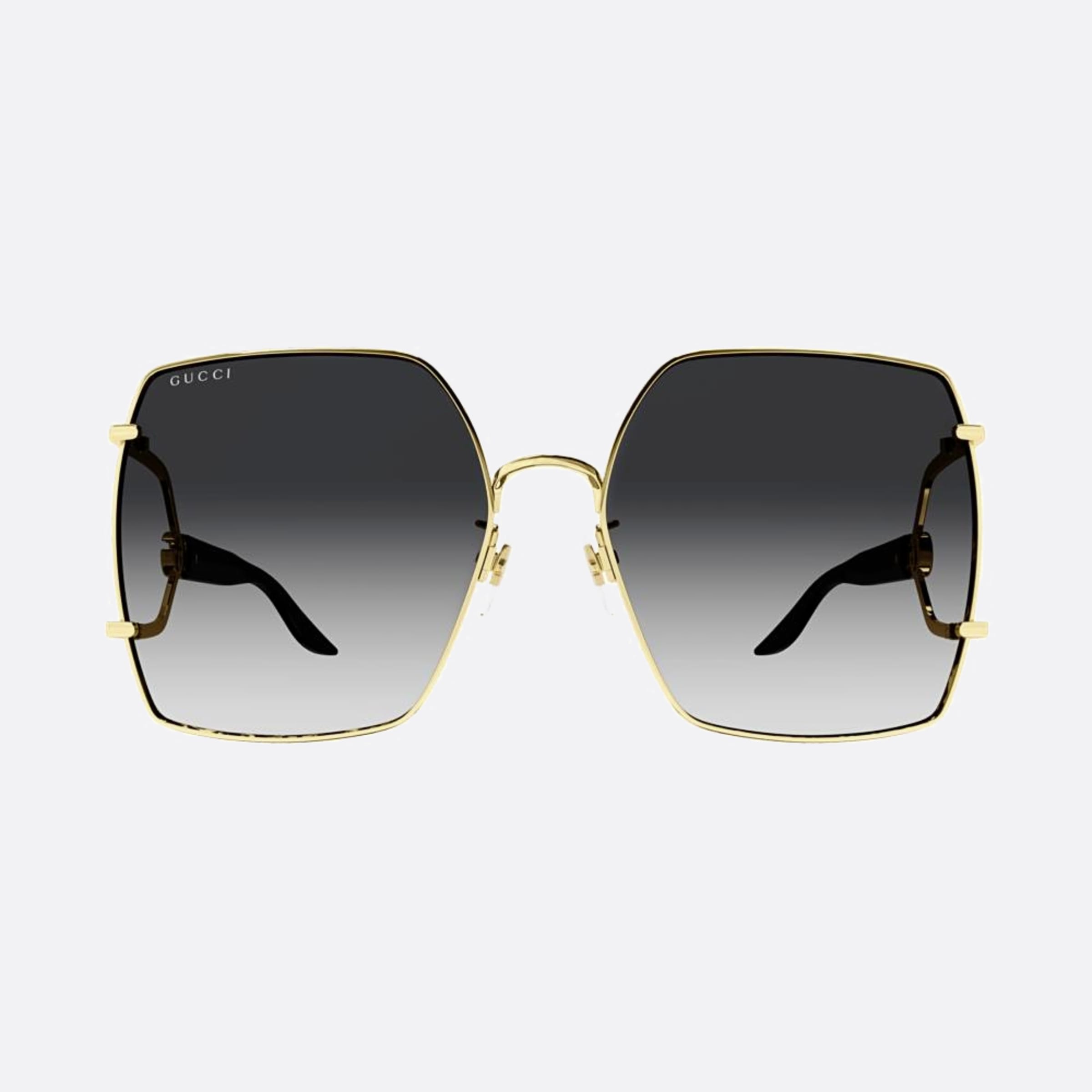 Gucci 61mm Gg1564sa Gold Oversize Woman Sunglasses - Main View