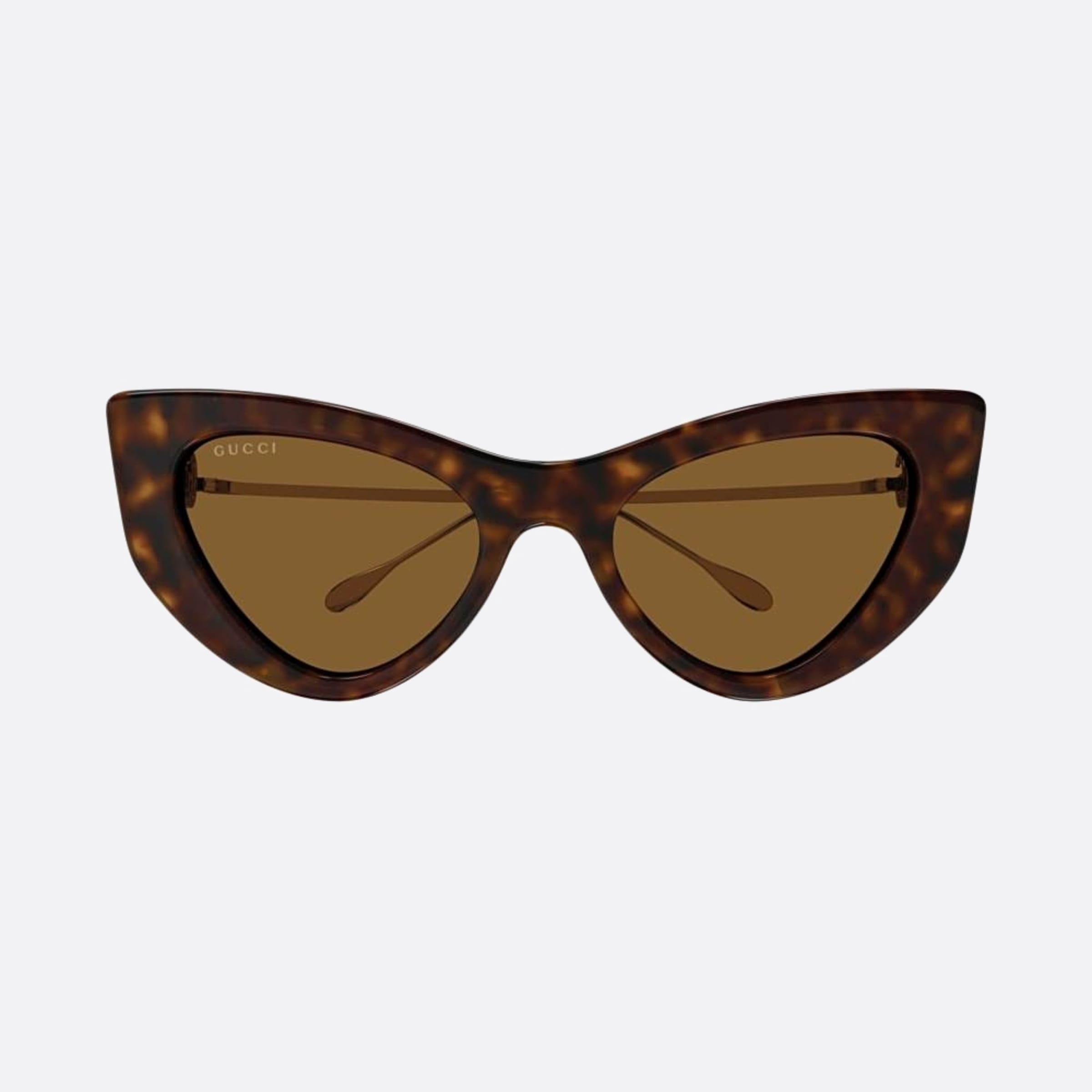 Gucci 52mm Ase Gold Cat Eye Woman Sunglasses - Main View
