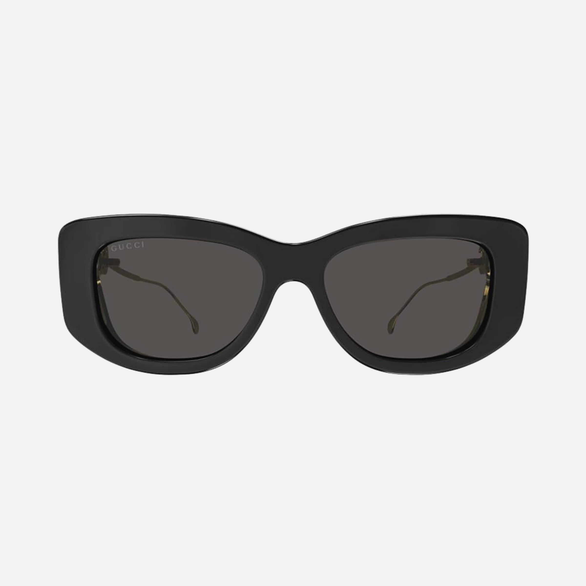 Gucci 55mm Gg1566sa Black Squared Women Sunglasses - Main View
