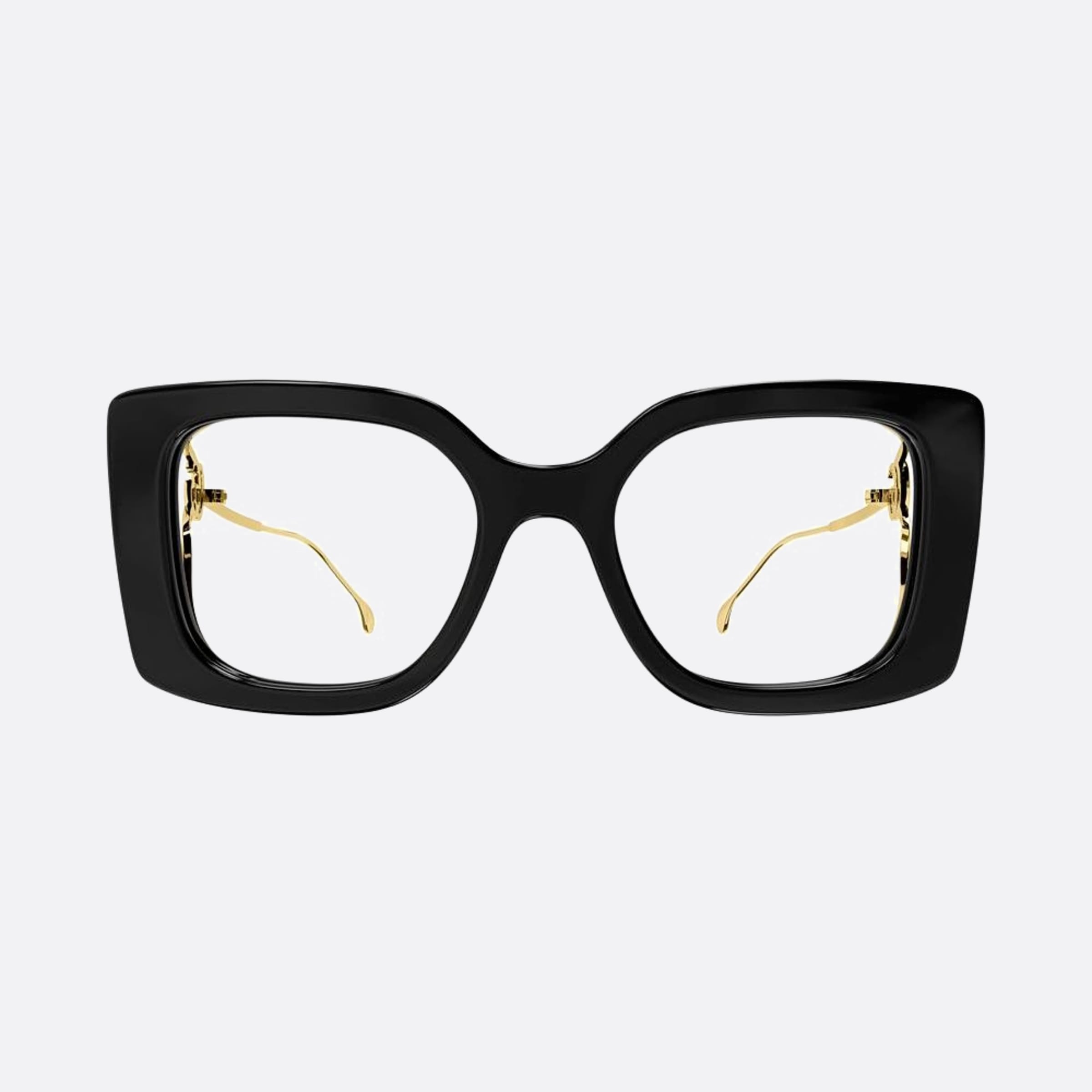 Gucci 52mm Black Butterfly Woman Eyeglasses - Main View
