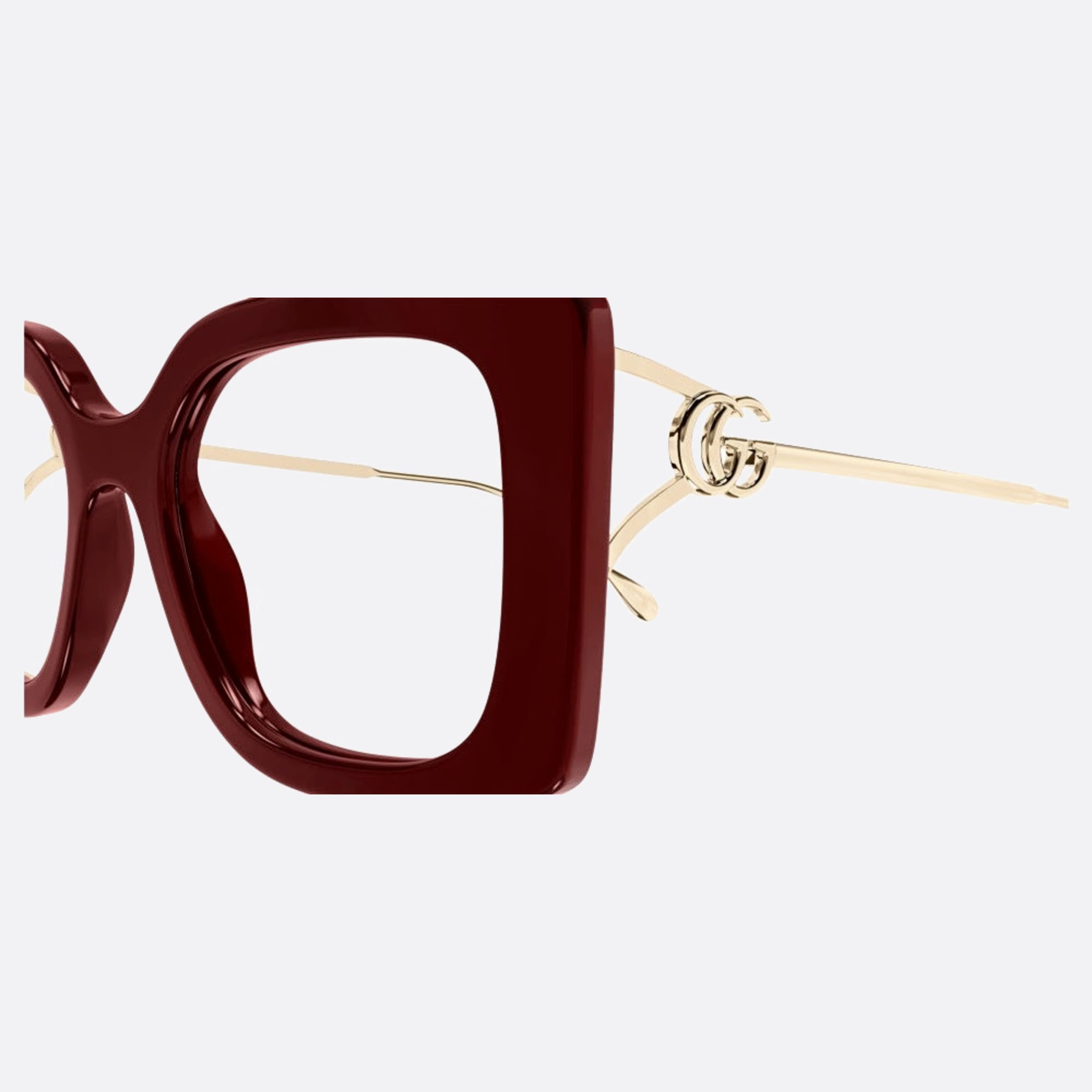 Gucci 52mm Red Butterfly Woman Eyeglasses - Detail View