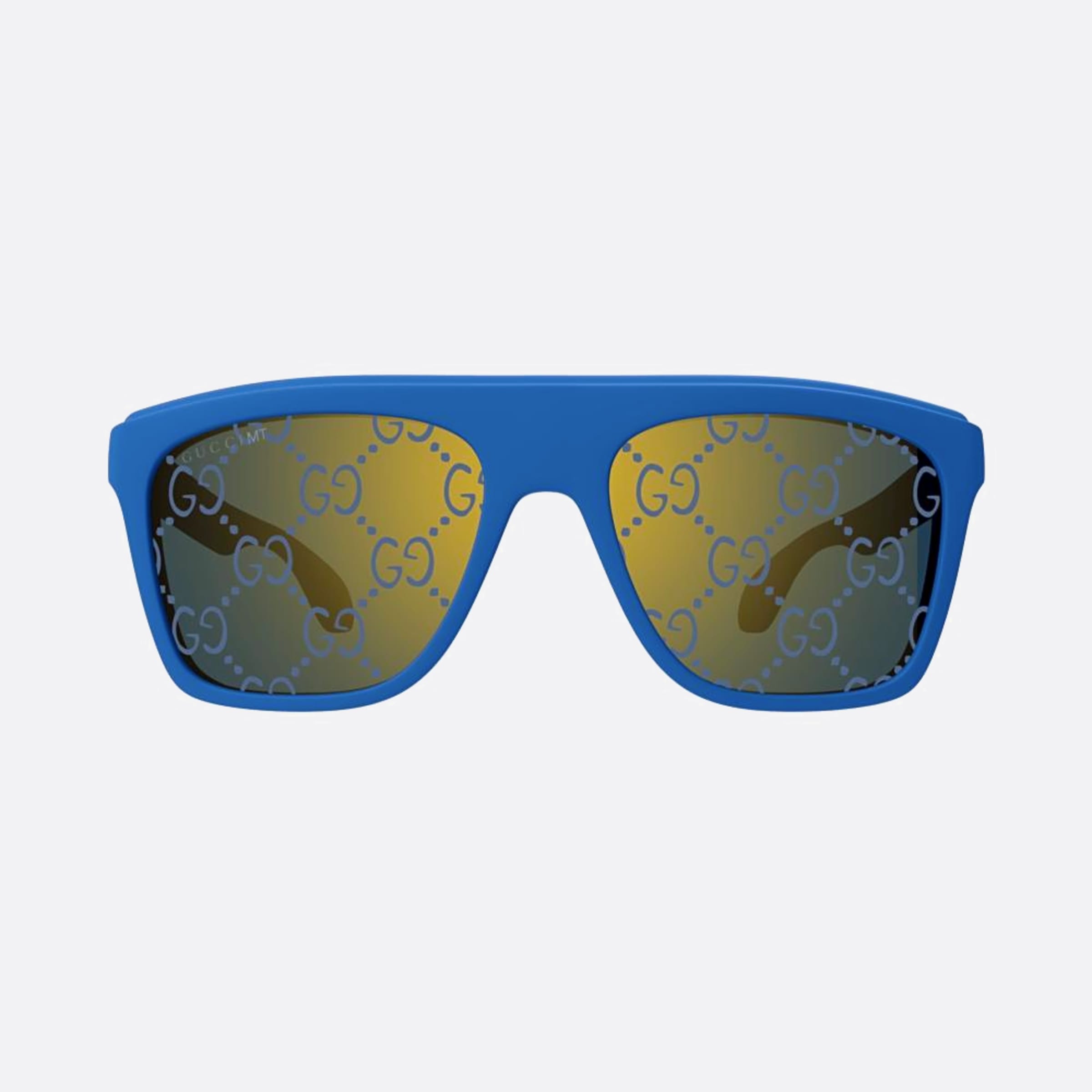 Gucci 57mm Bgb Blue Squared Man Sunglasses - Main View