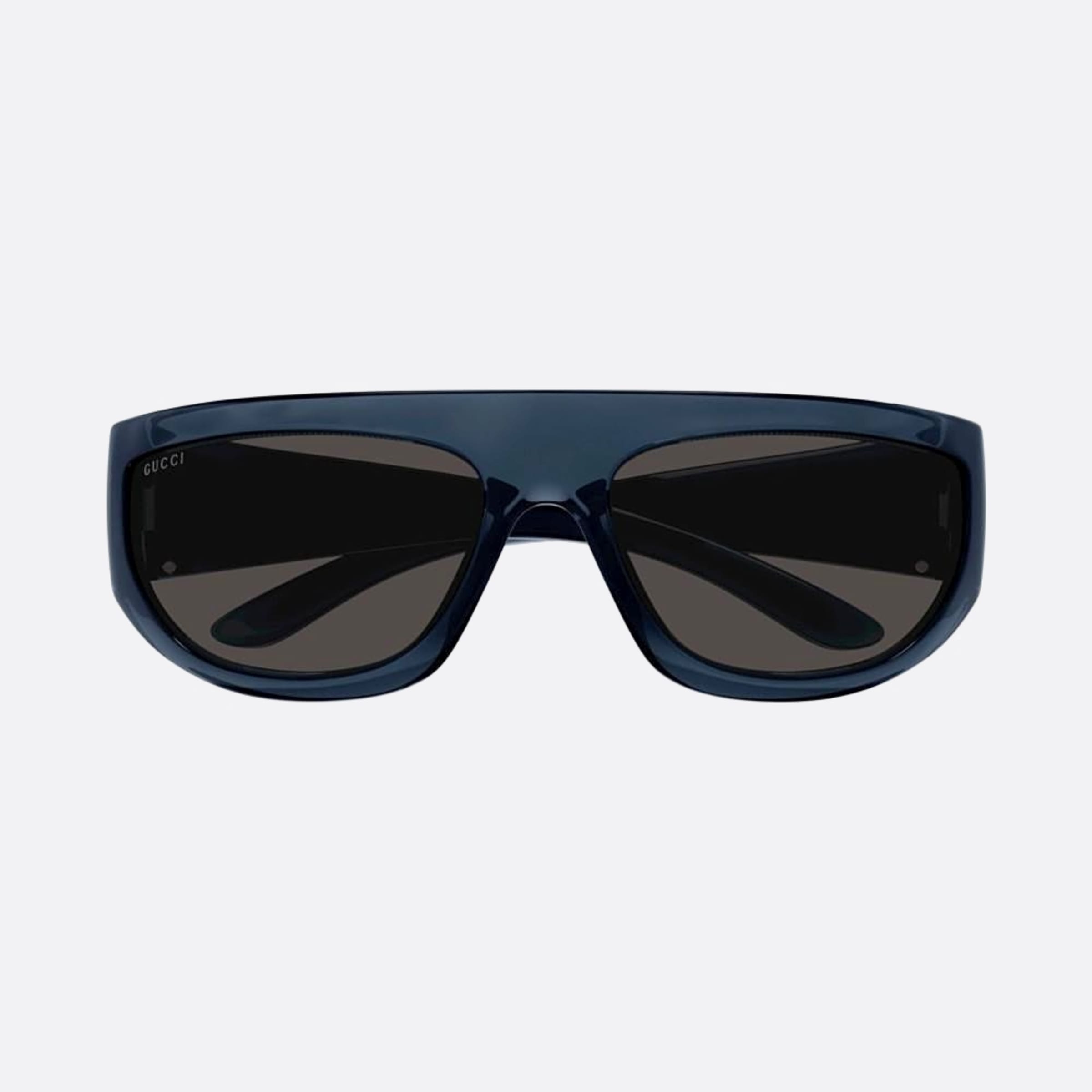 Gucci 64mm Bgg Blue Squared Man Sunglasses - Main View