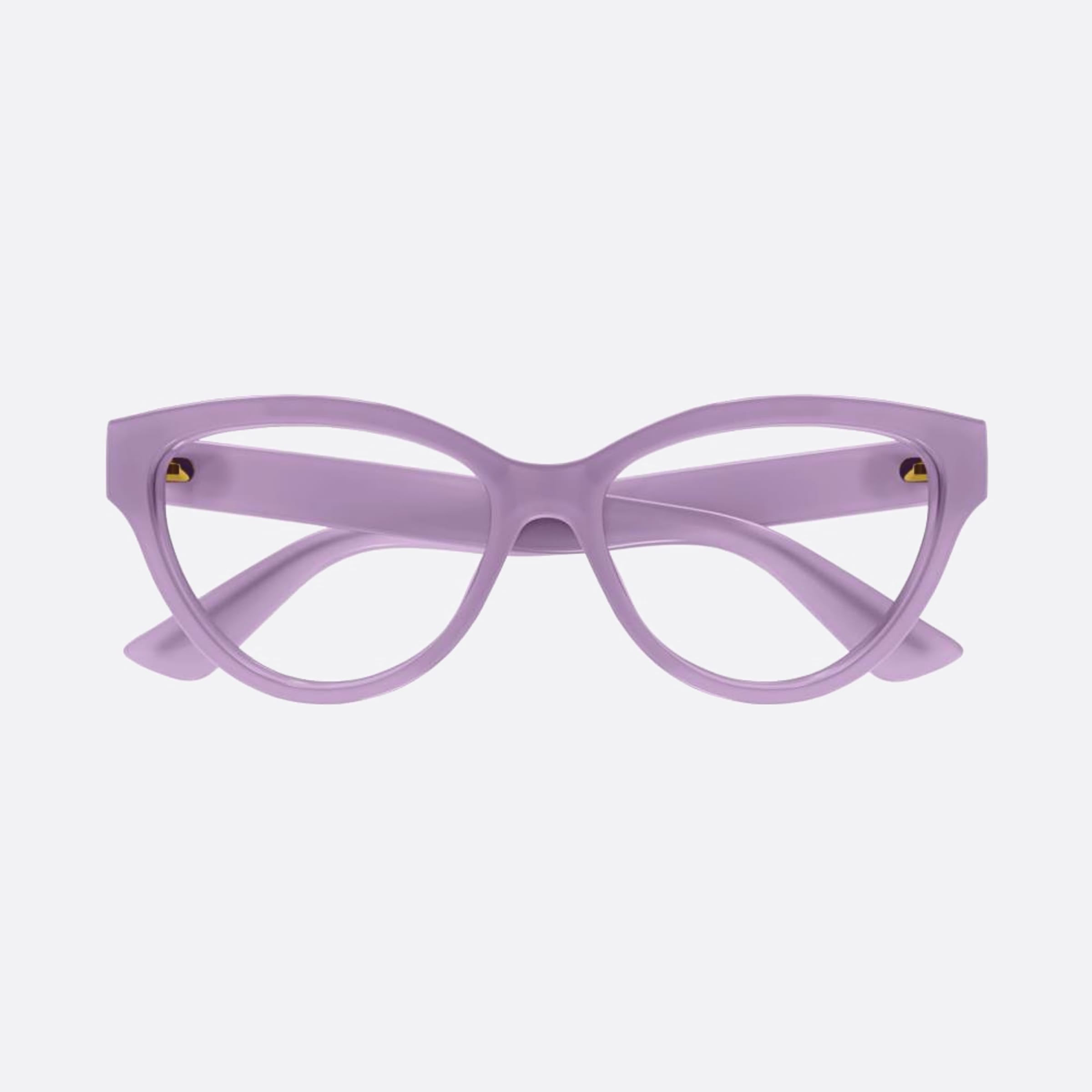 Gucci 55mm Violet Cat Eye Woman Eyeglasses - Main View