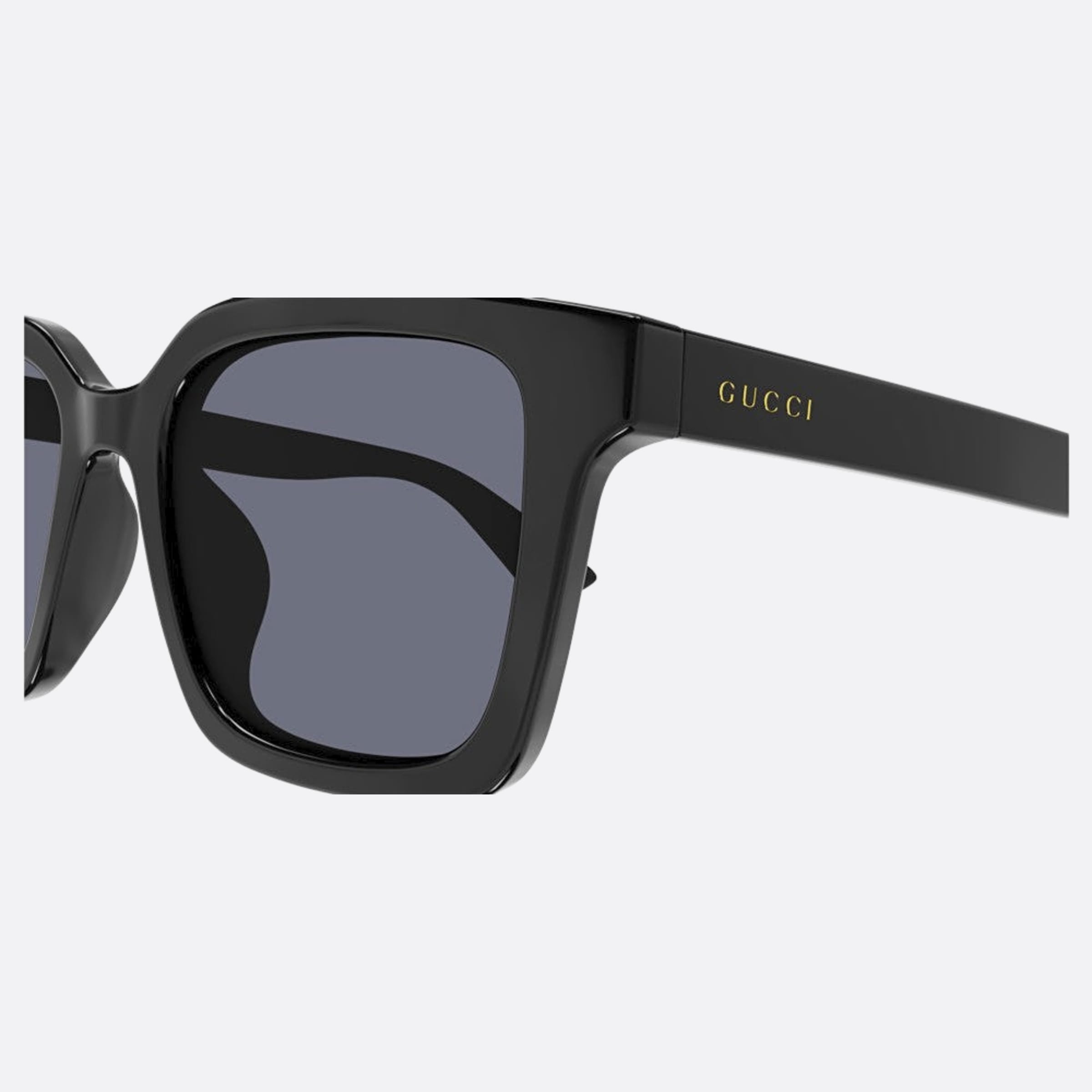 Gucci 54mm Gg1582sk Black Squared Man Sunglasses - Detail View